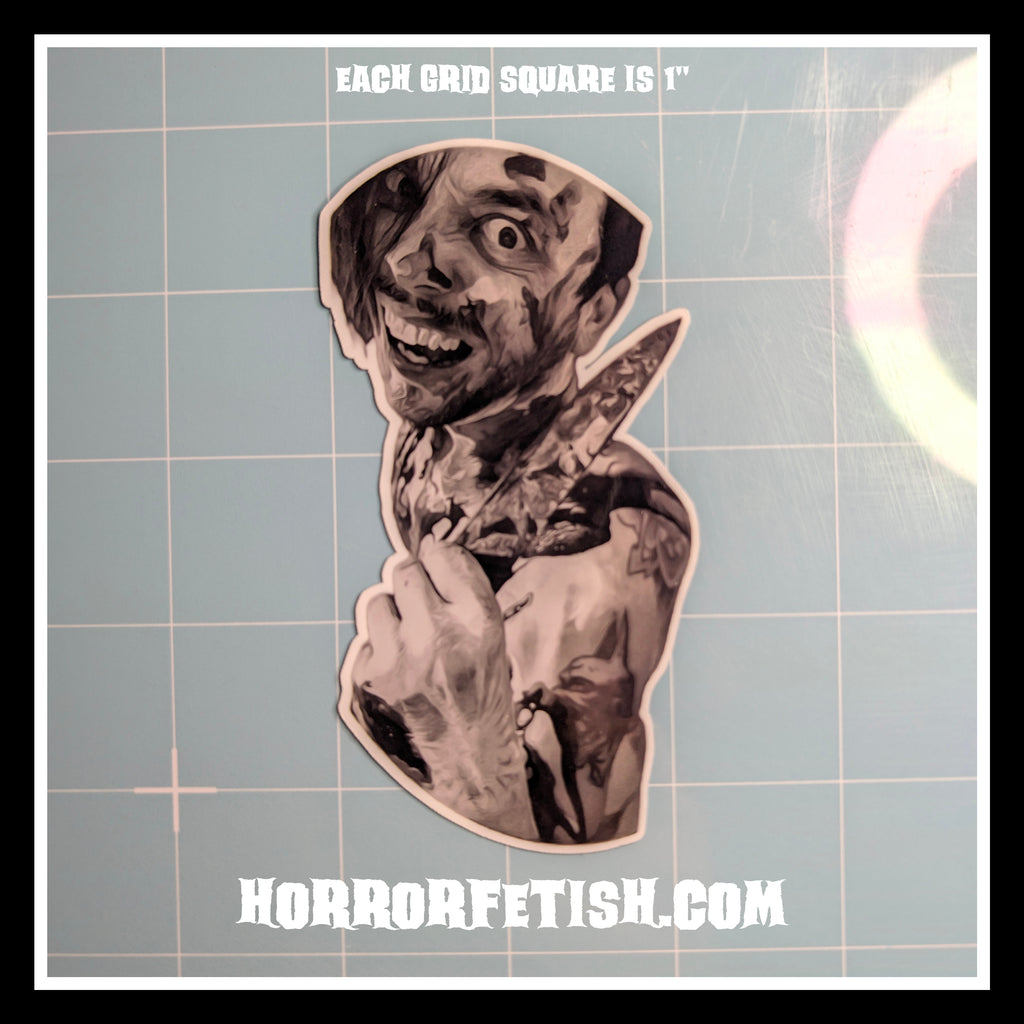Horror Fetish | 18+ Horror Cosplay Die Cut Waterproof Laminated Stickers