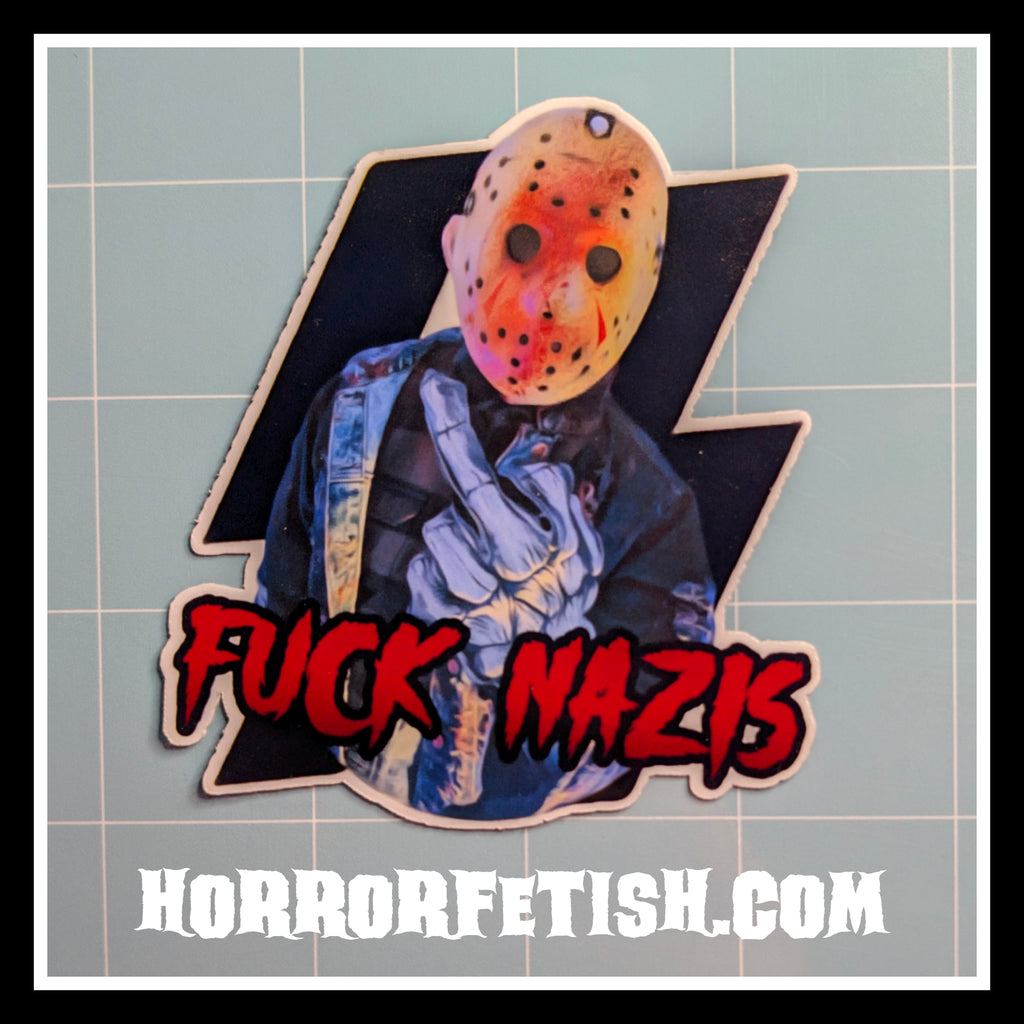 Political | 18+ Horror Cosplay Die Cut Waterproof Laminated Stickers