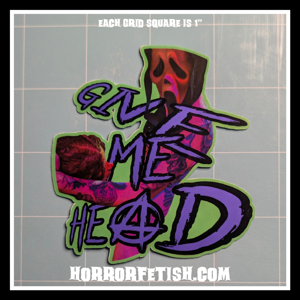 Ghostface Set 1 | 18+ Horror Cosplay Die Cut Waterproof Laminated Stickers