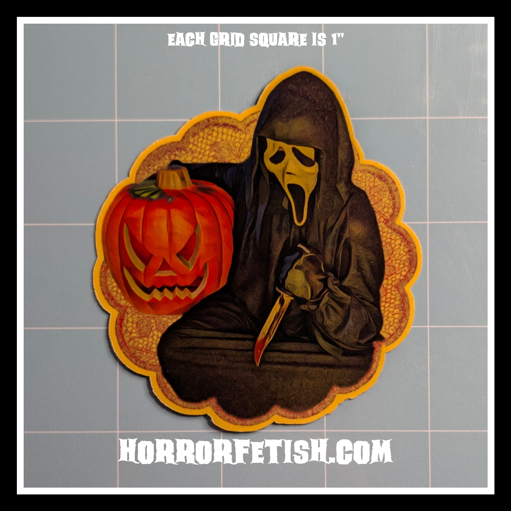 Ghostface Set 5 | 18+ Horror Cosplay Die Cut Waterproof Laminated Stickers