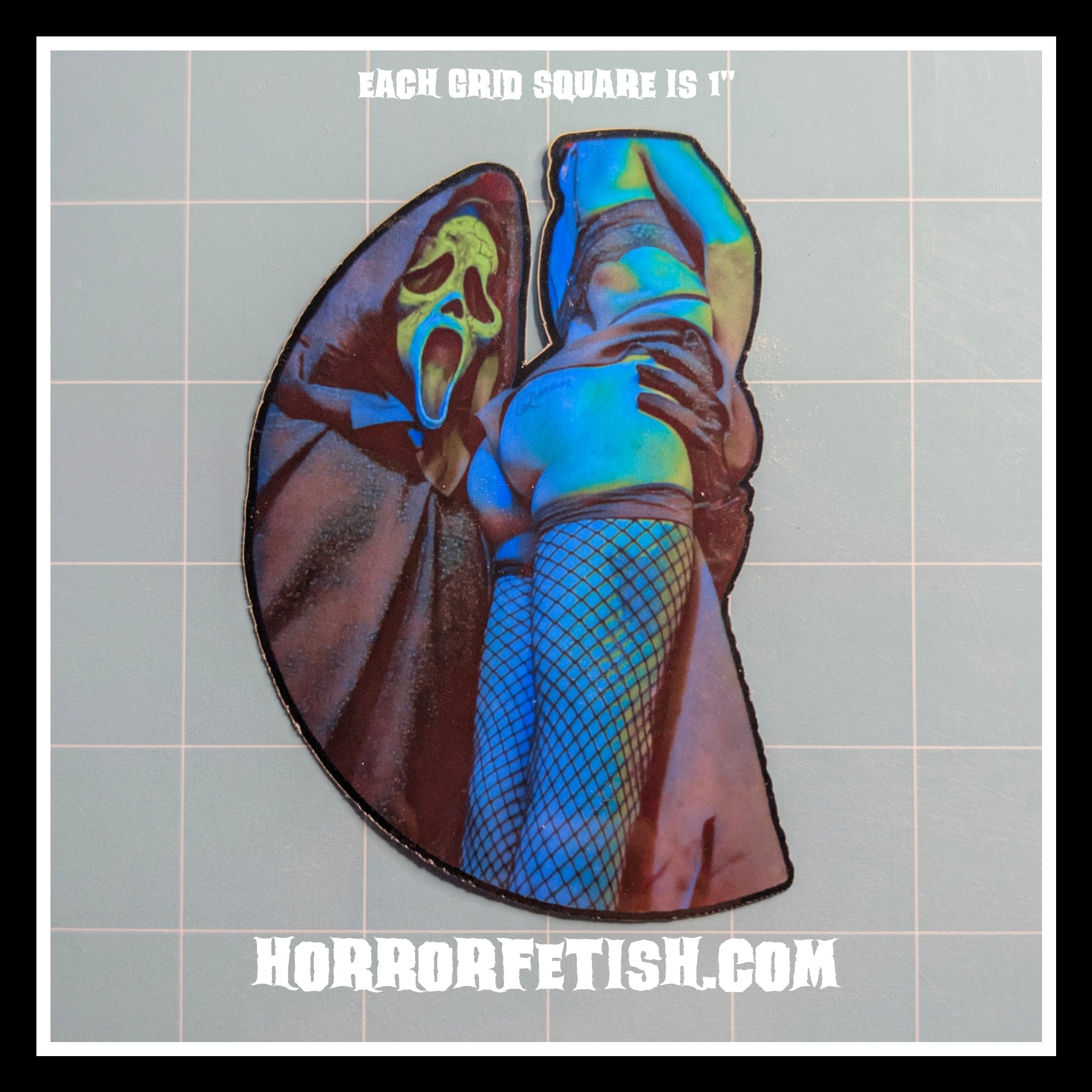 Ghostface Set 2 | 18+ Horror Cosplay Die Cut Waterproof Laminated Stickers