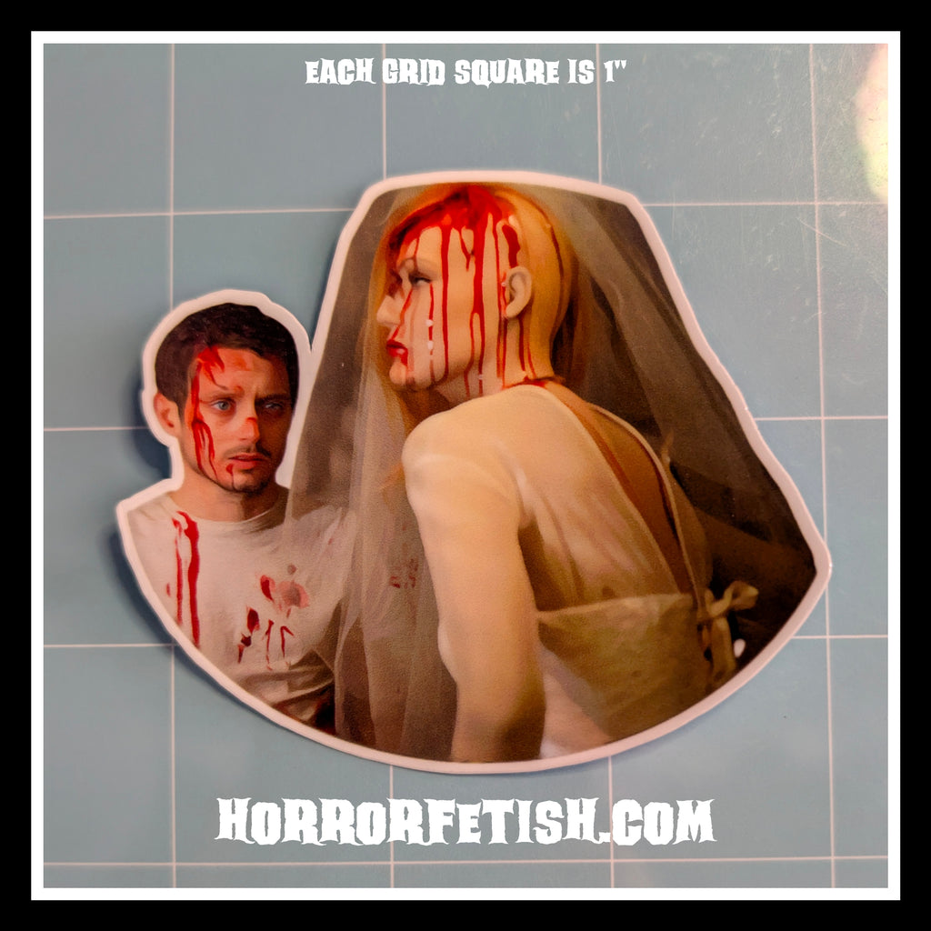 Maniac 2012 | Horror Die Cut Waterproof Laminated Sticker