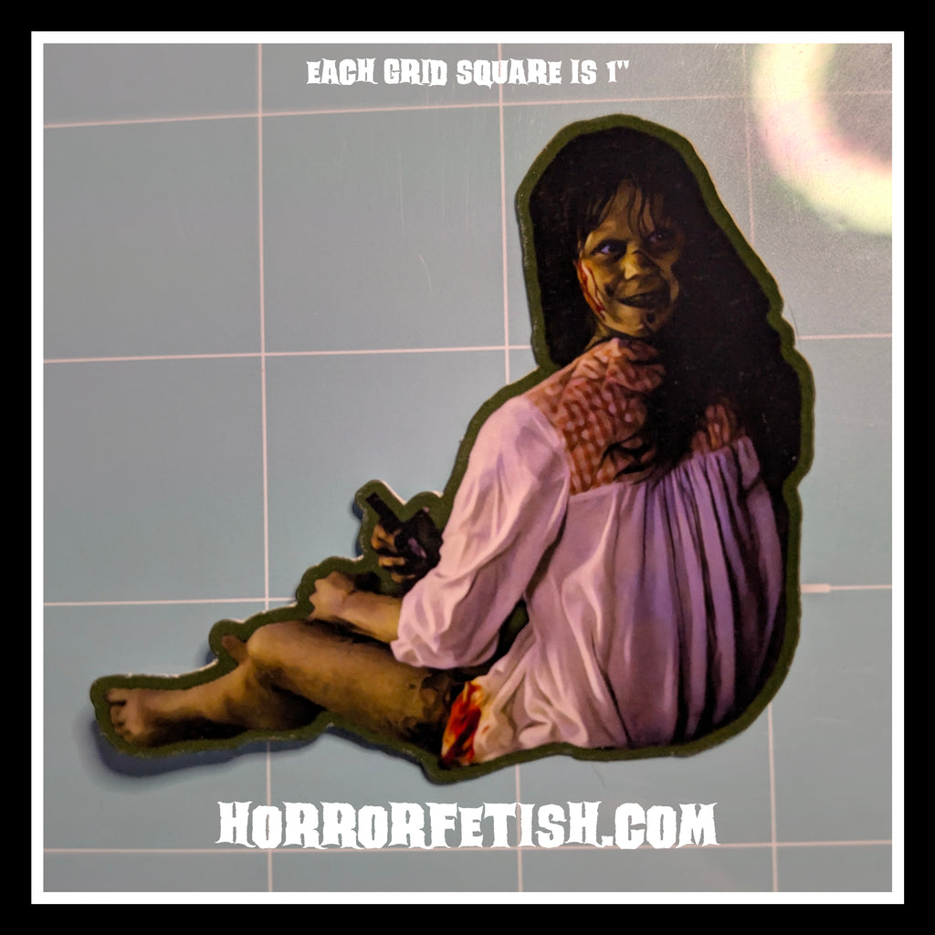 The Exorcist | Horror Die Cut Waterproof Laminated Sticker