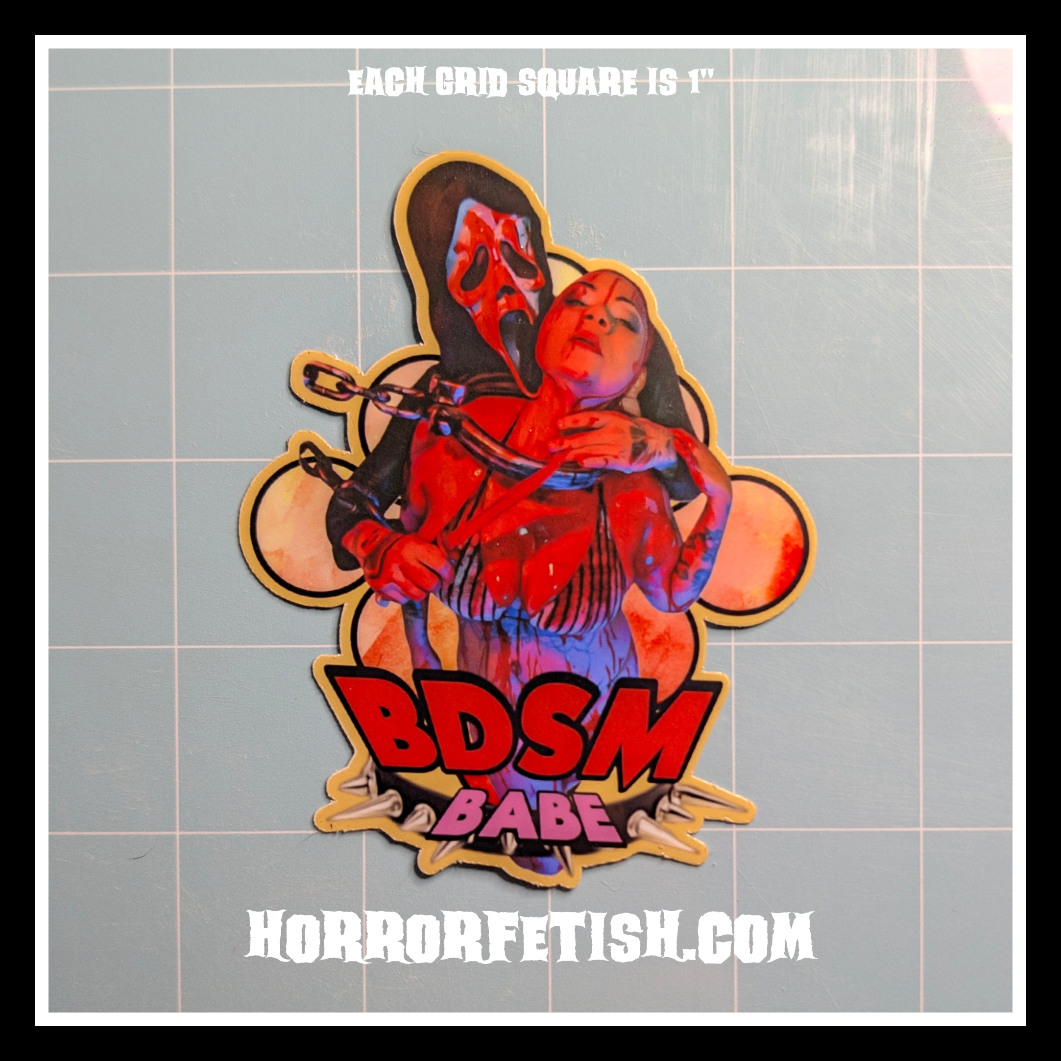 Ghostface Set 1 | 18+ Horror Cosplay Die Cut Waterproof Laminated Stickers