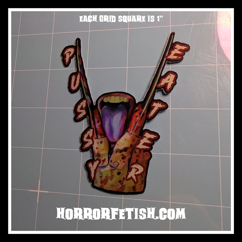 Freddy Krueger | 18+ Horror Cosplay Die Cut Waterproof Laminated Stickers