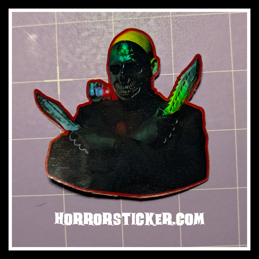 Laid to Rest | Horror Die Cut Waterproof Laminated Sticker