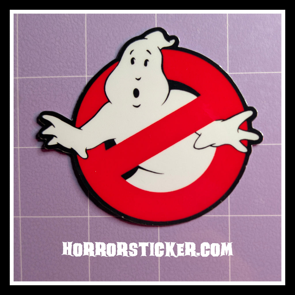 Ghostbusters | Horror Die Cut Waterproof Laminated Sticker