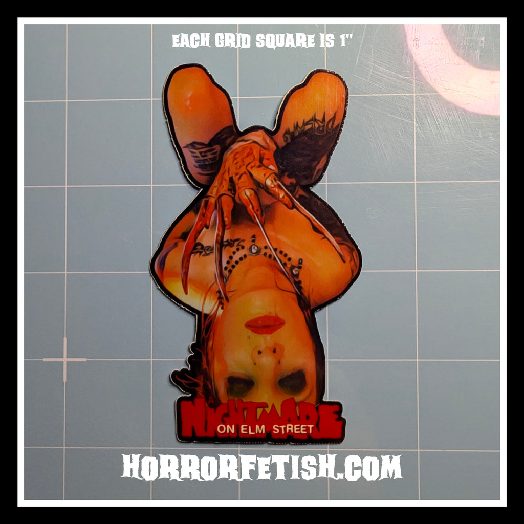 Freddy Krueger | 18+ Horror Cosplay Die Cut Waterproof Laminated Stickers