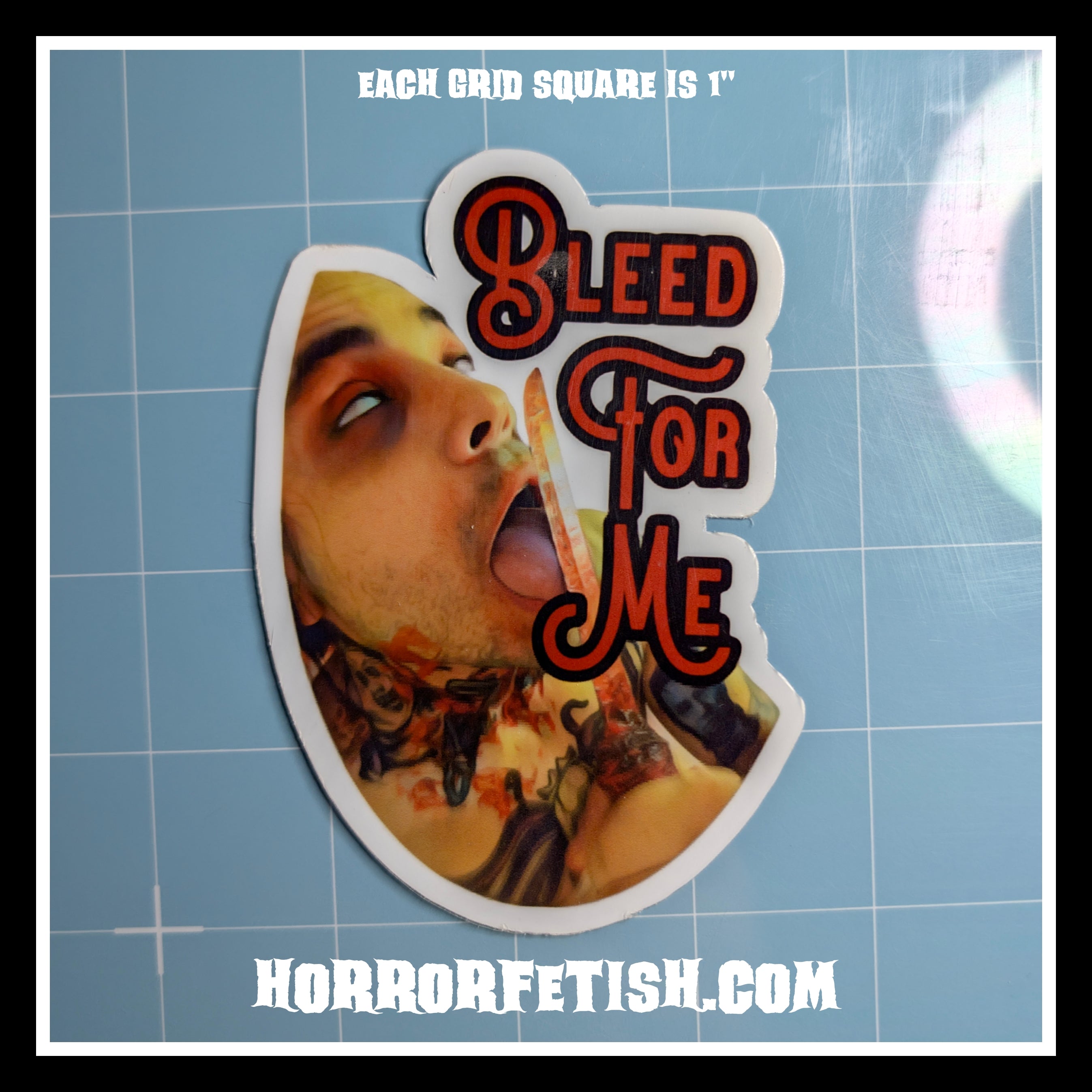 Horror Fetish | 18+ Horror Cosplay Die Cut Waterproof Laminated Stickers