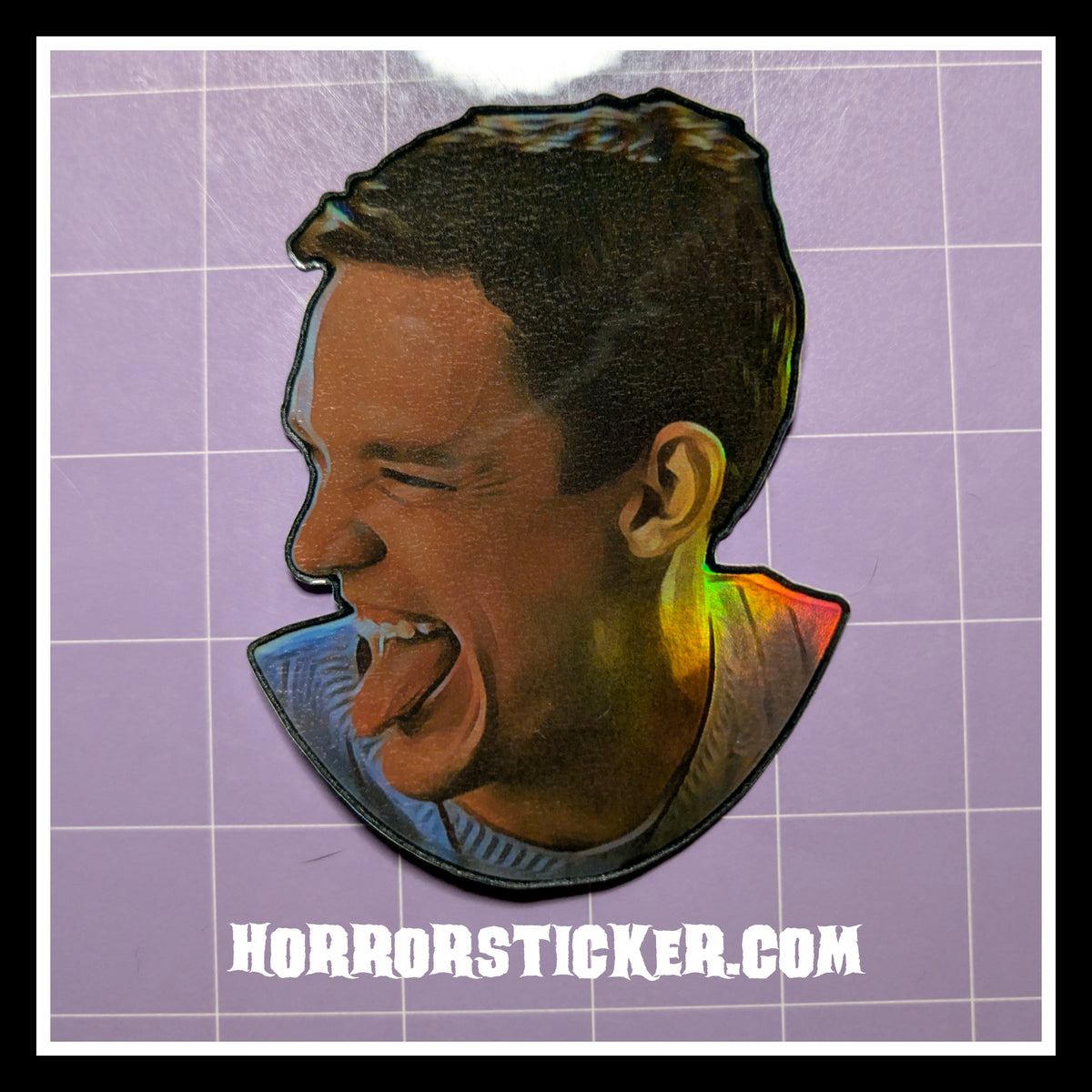 Scream | Horror Die Cut Waterproof Laminated Sticker