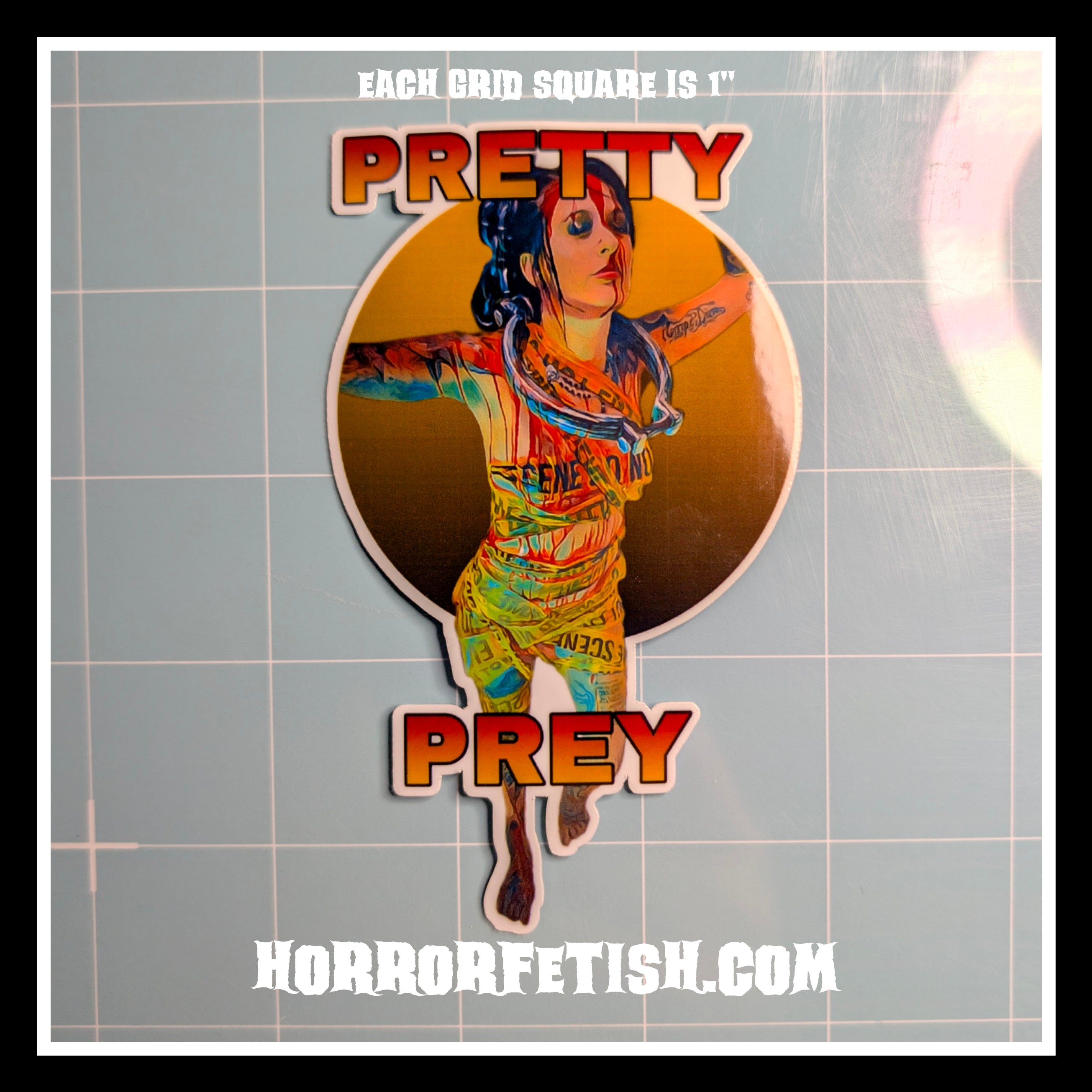 Horror Fetish | 18+ Horror Cosplay Die Cut Waterproof Laminated Stickers