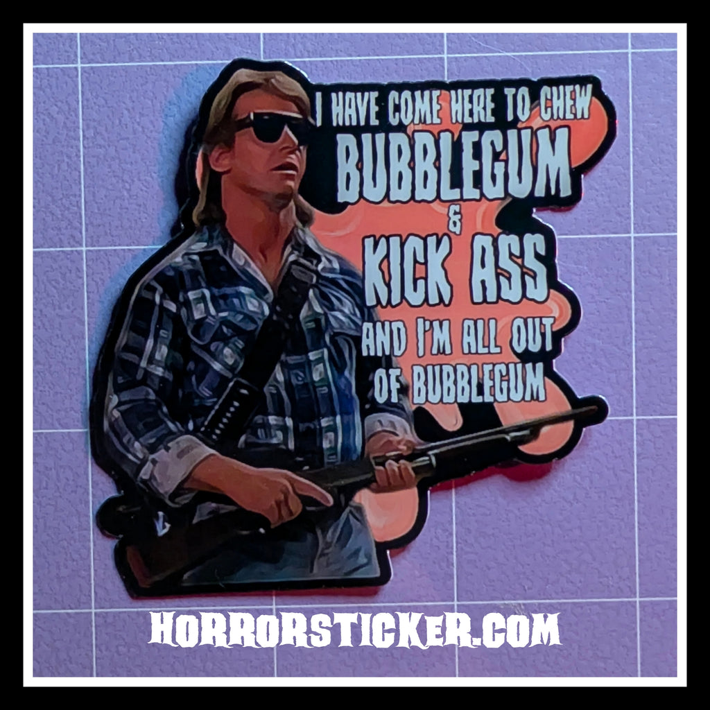 They Live | Horror Die Cut Waterproof Laminated Sticker
