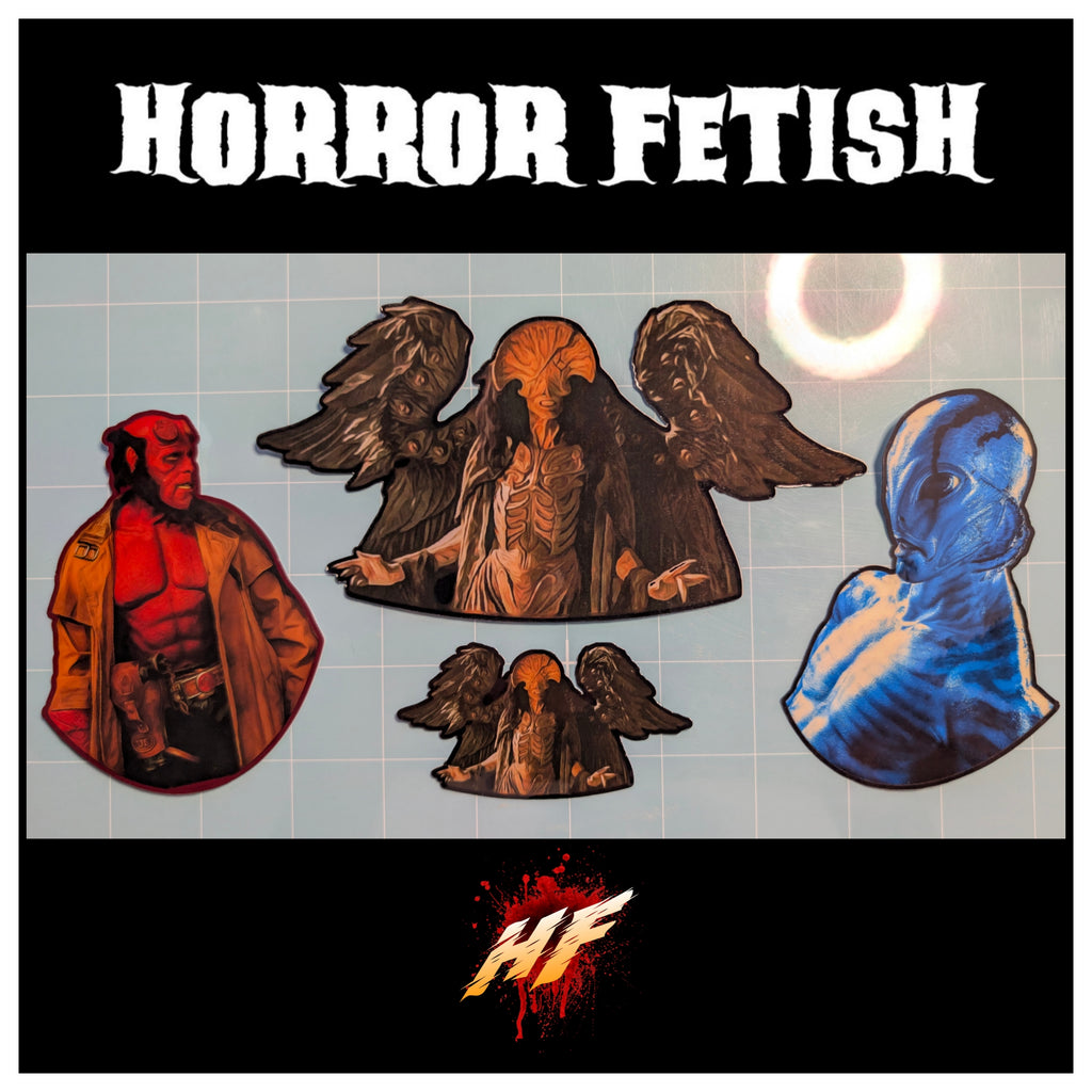 Hellboy | Horror Die Cut Waterproof Laminated Sticker