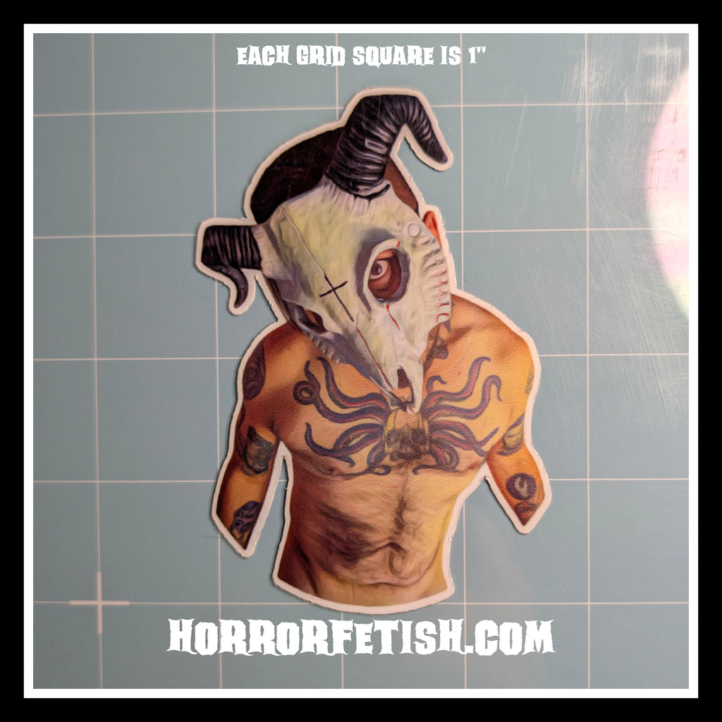 Horror Fetish | 18+ Horror Cosplay Die Cut Waterproof Laminated Stickers