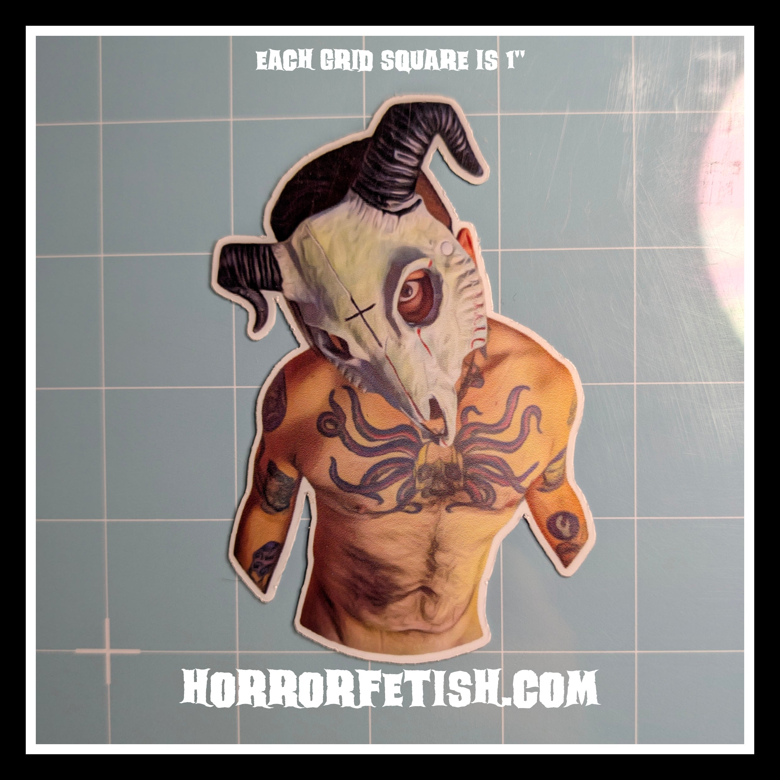 Horror Fetish | 18+ Horror Cosplay Die Cut Waterproof Laminated Stickers