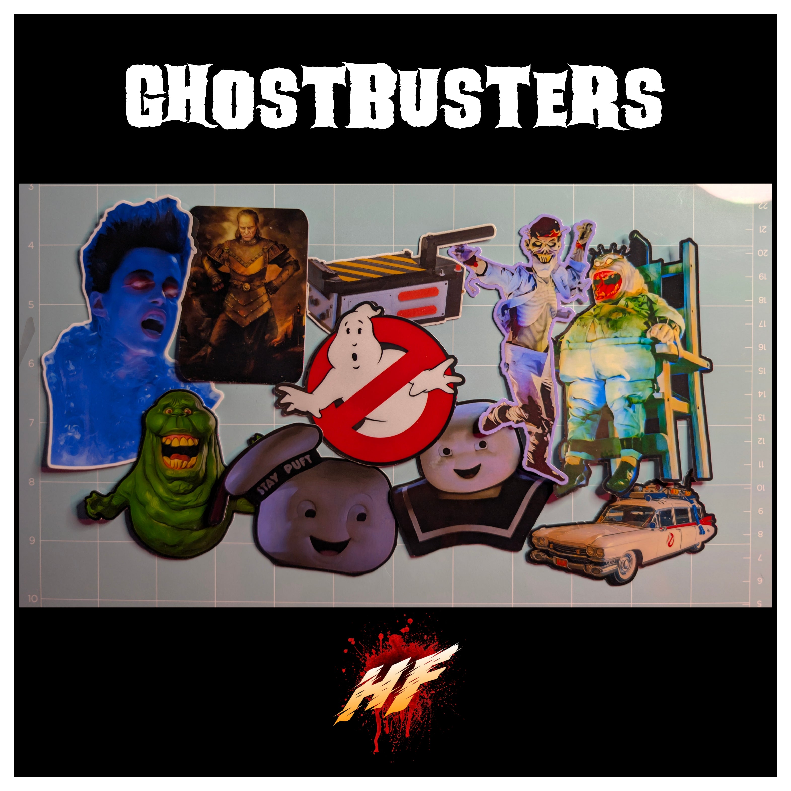 Ghostbusters | Horror Die Cut Waterproof Laminated Sticker