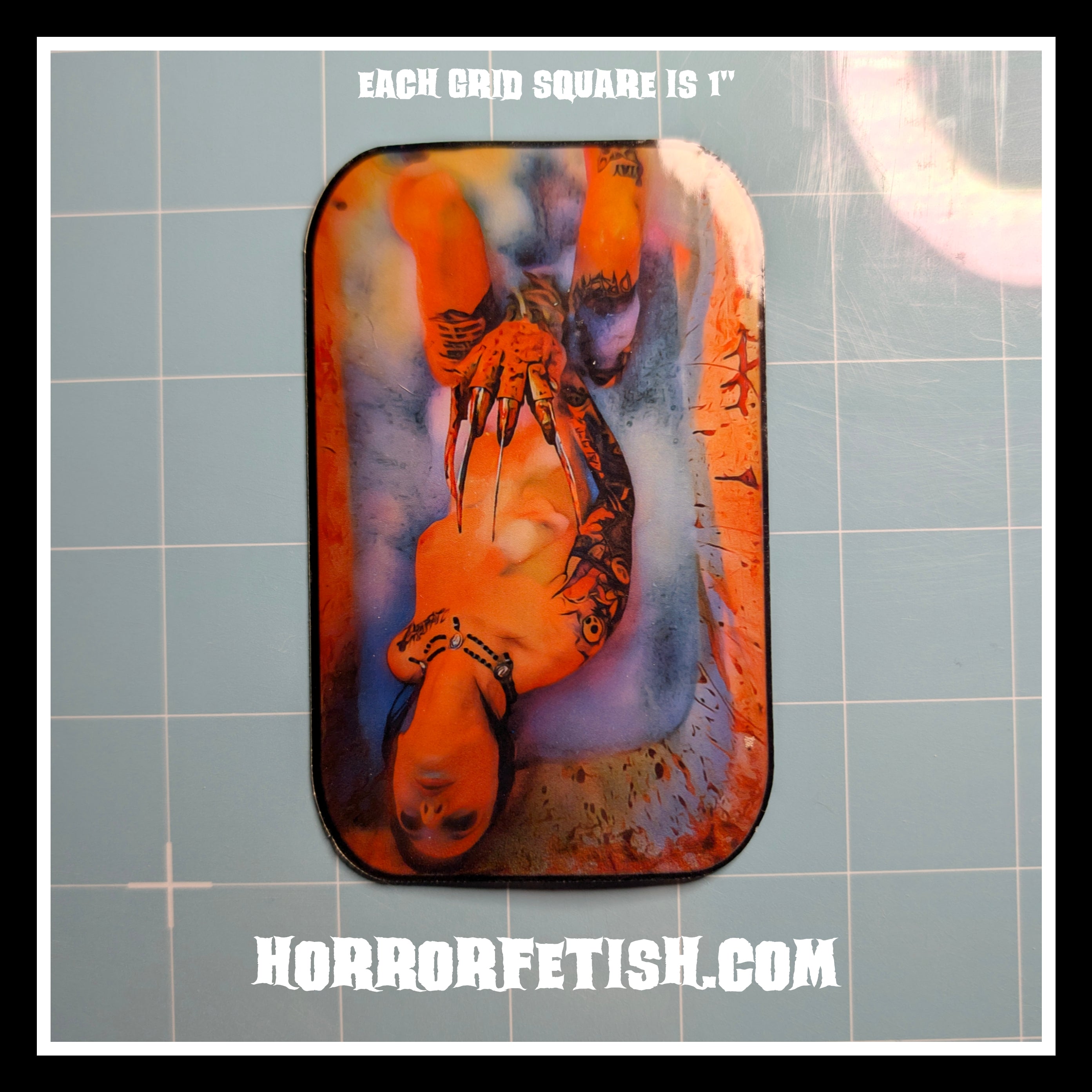 Freddy Krueger | 18+ Horror Cosplay Die Cut Waterproof Laminated Stickers