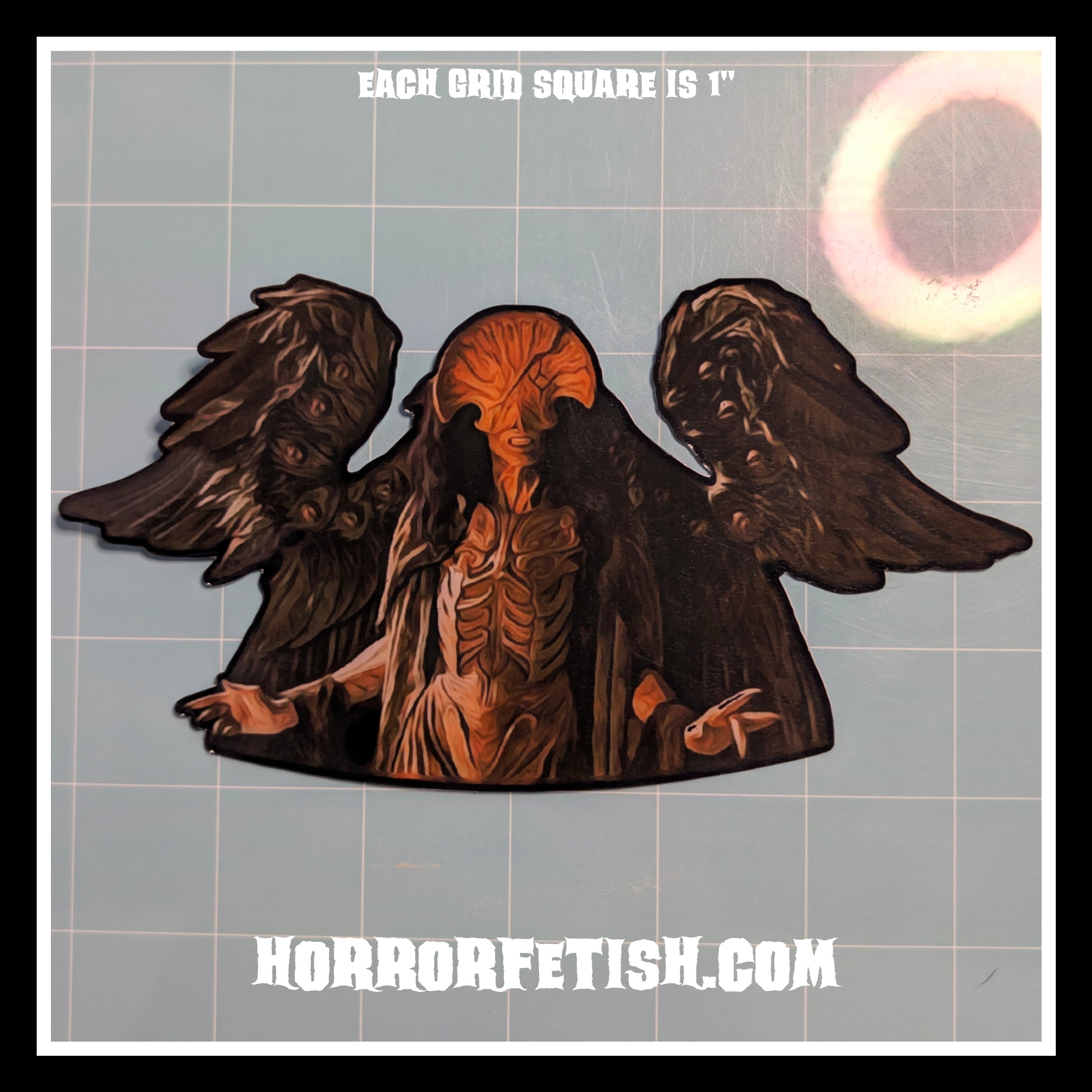 Hellboy | Horror Die Cut Waterproof Laminated Sticker