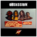 Obsession | Horror Die Cut Waterproof Laminated Sticker