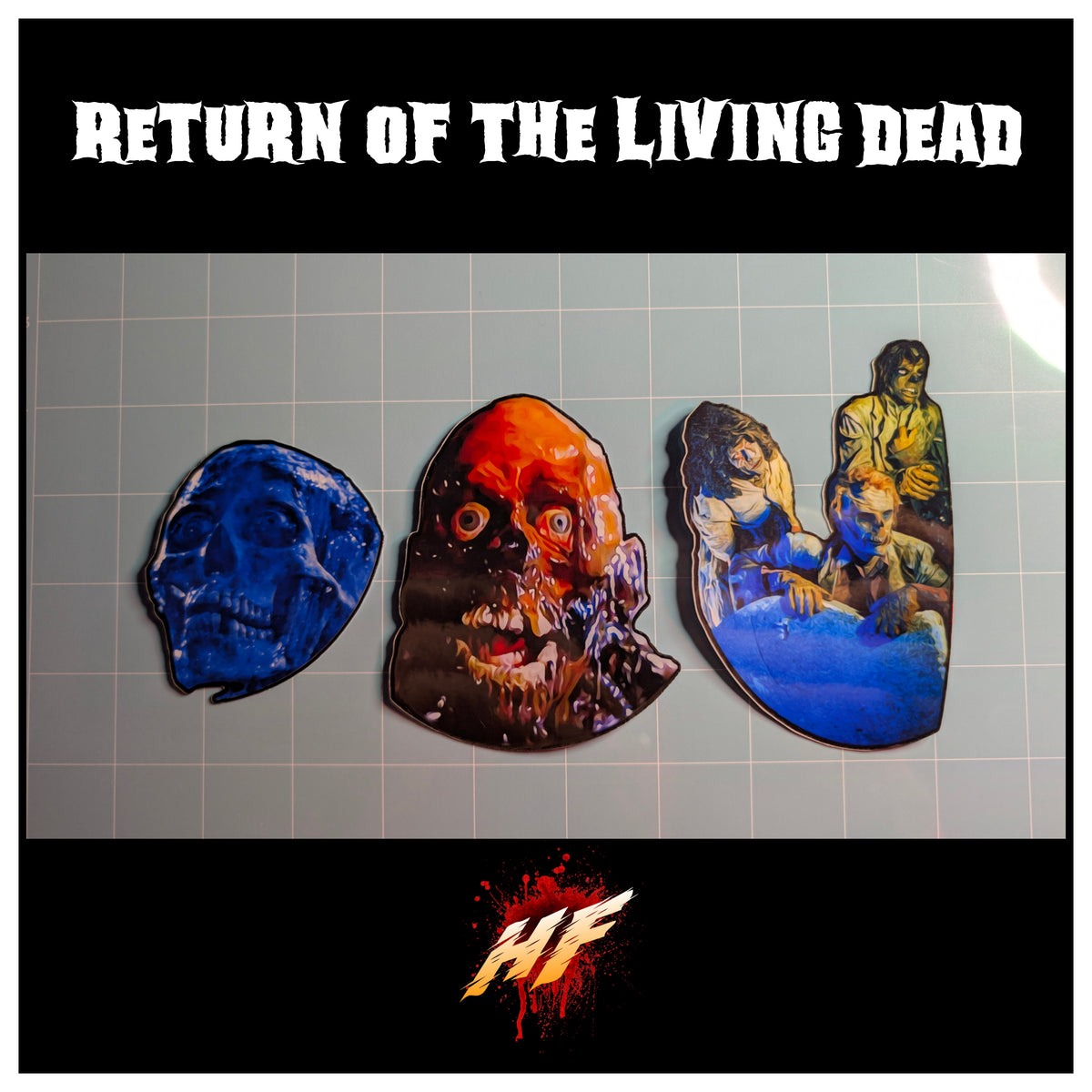 Return of the Living Dead | Horror Die Cut Waterproof Laminated Sticker