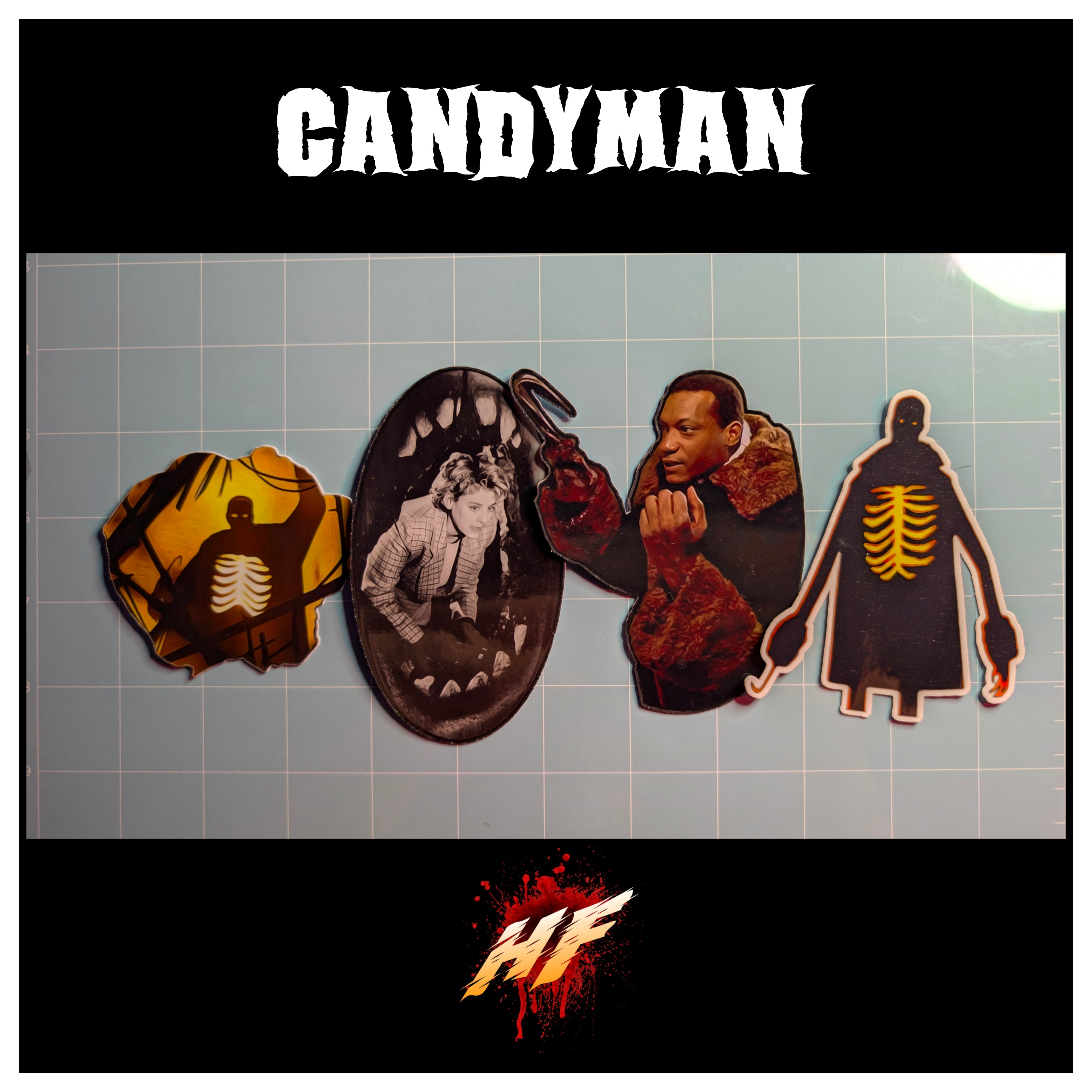 Candyman | Horror Die Cut Waterproof Laminated Sticker