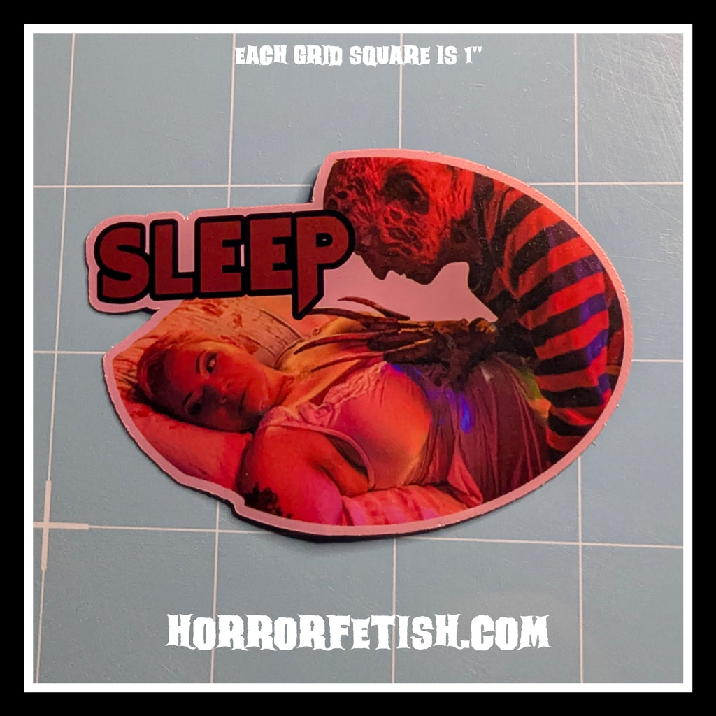 Freddy Krueger | 18+ Horror Cosplay Die Cut Waterproof Laminated Stickers