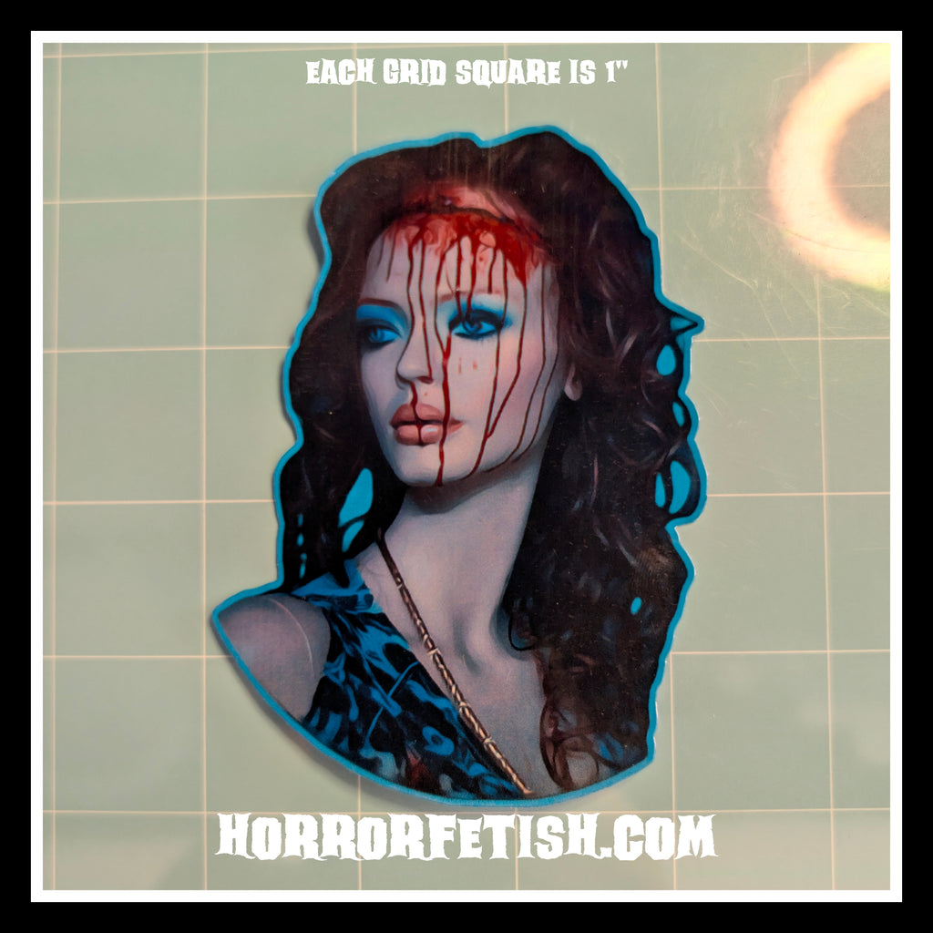 Maniac 2012 | Horror Die Cut Waterproof Laminated Sticker