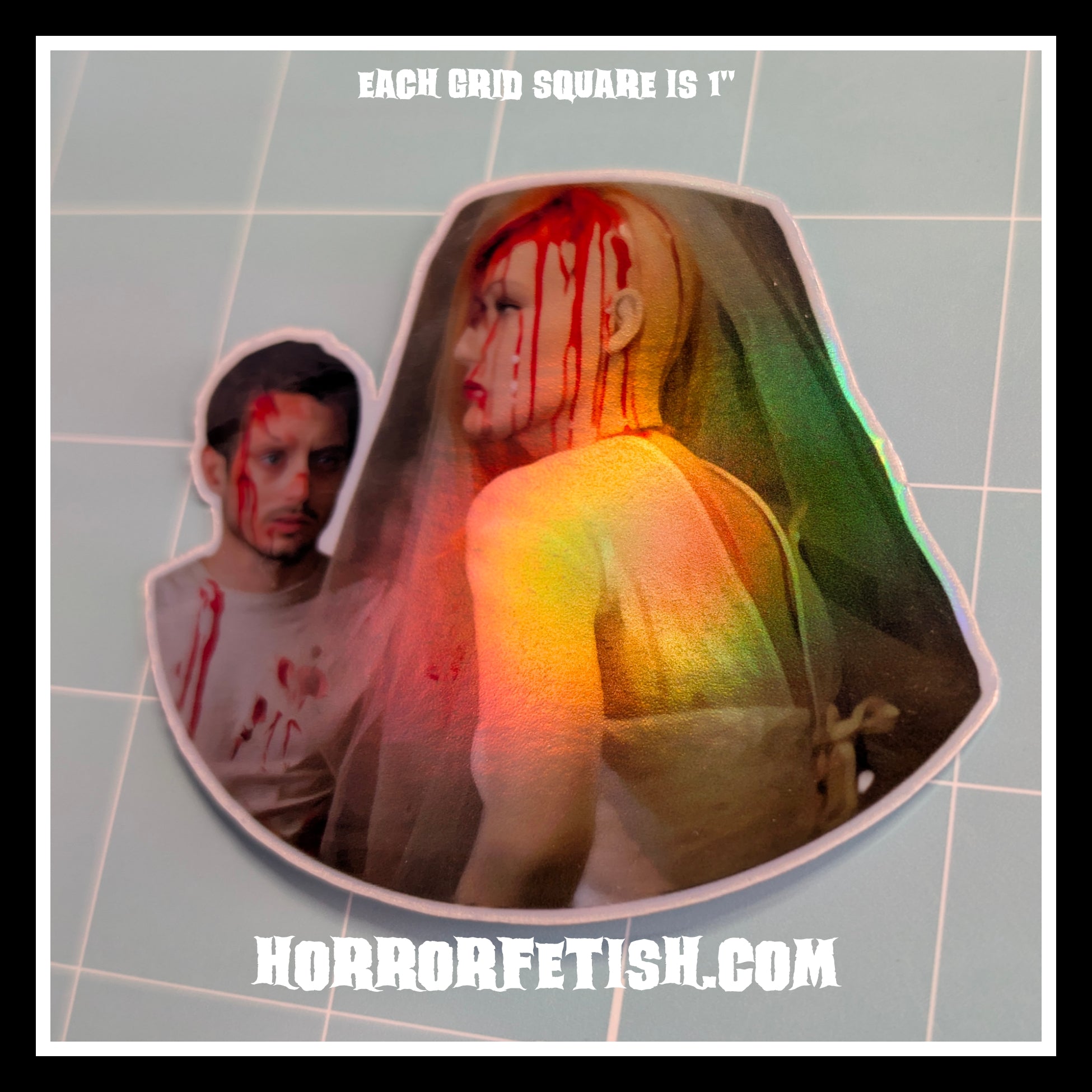 Maniac 2012 | Horror Die Cut Waterproof Laminated Sticker