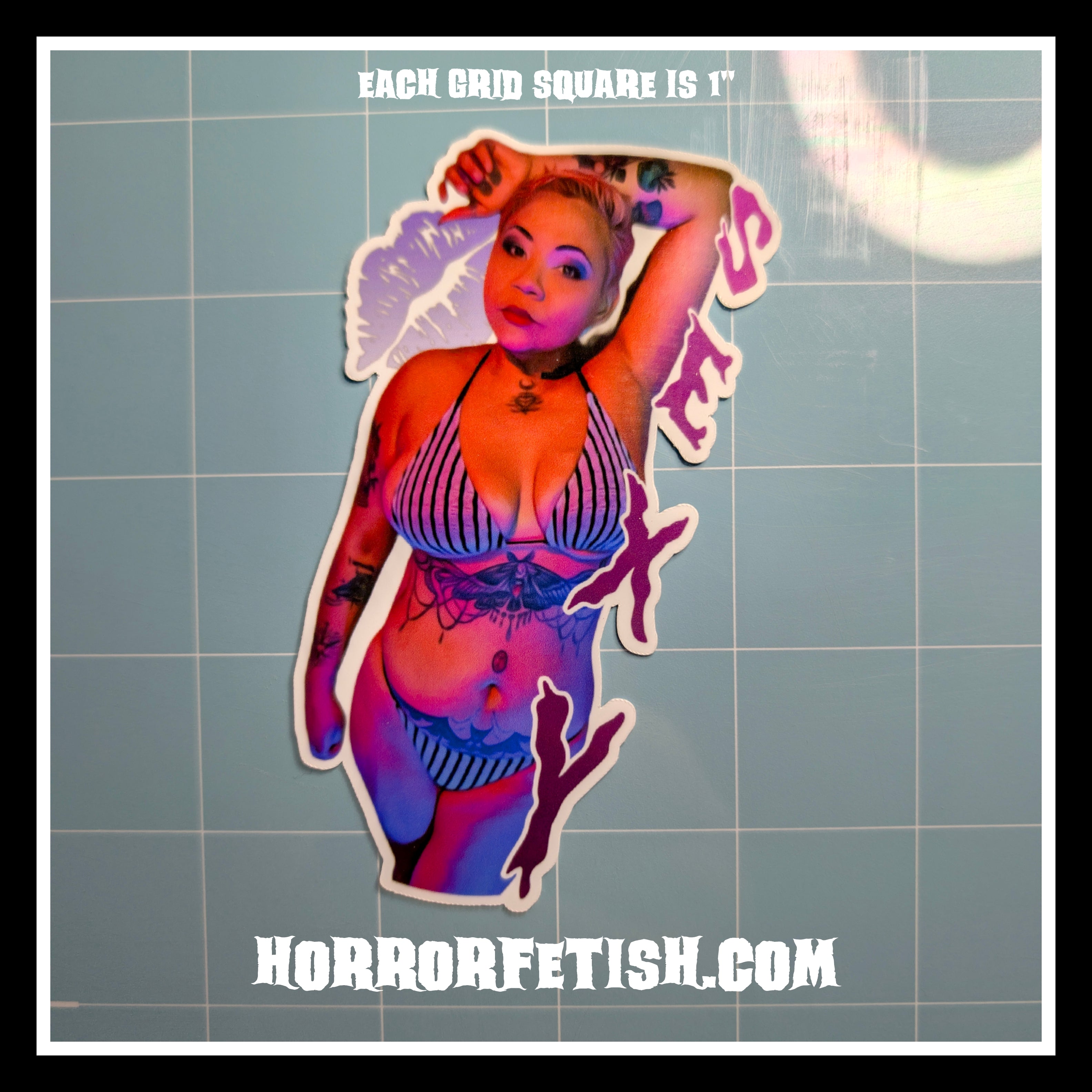 Sexy Women | 18+ Horror Cosplay Die Cut Waterproof Laminated Stickers