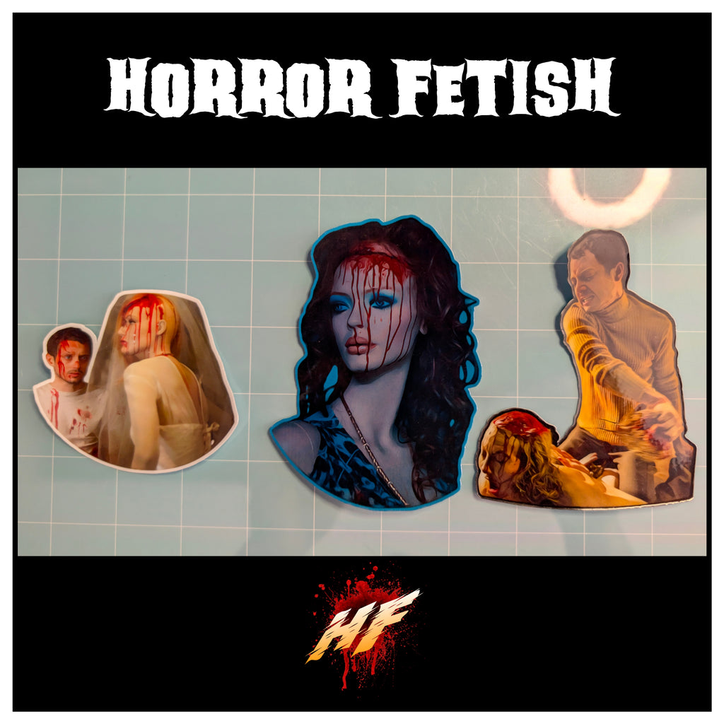 Maniac 2012 | Horror Die Cut Waterproof Laminated Sticker
