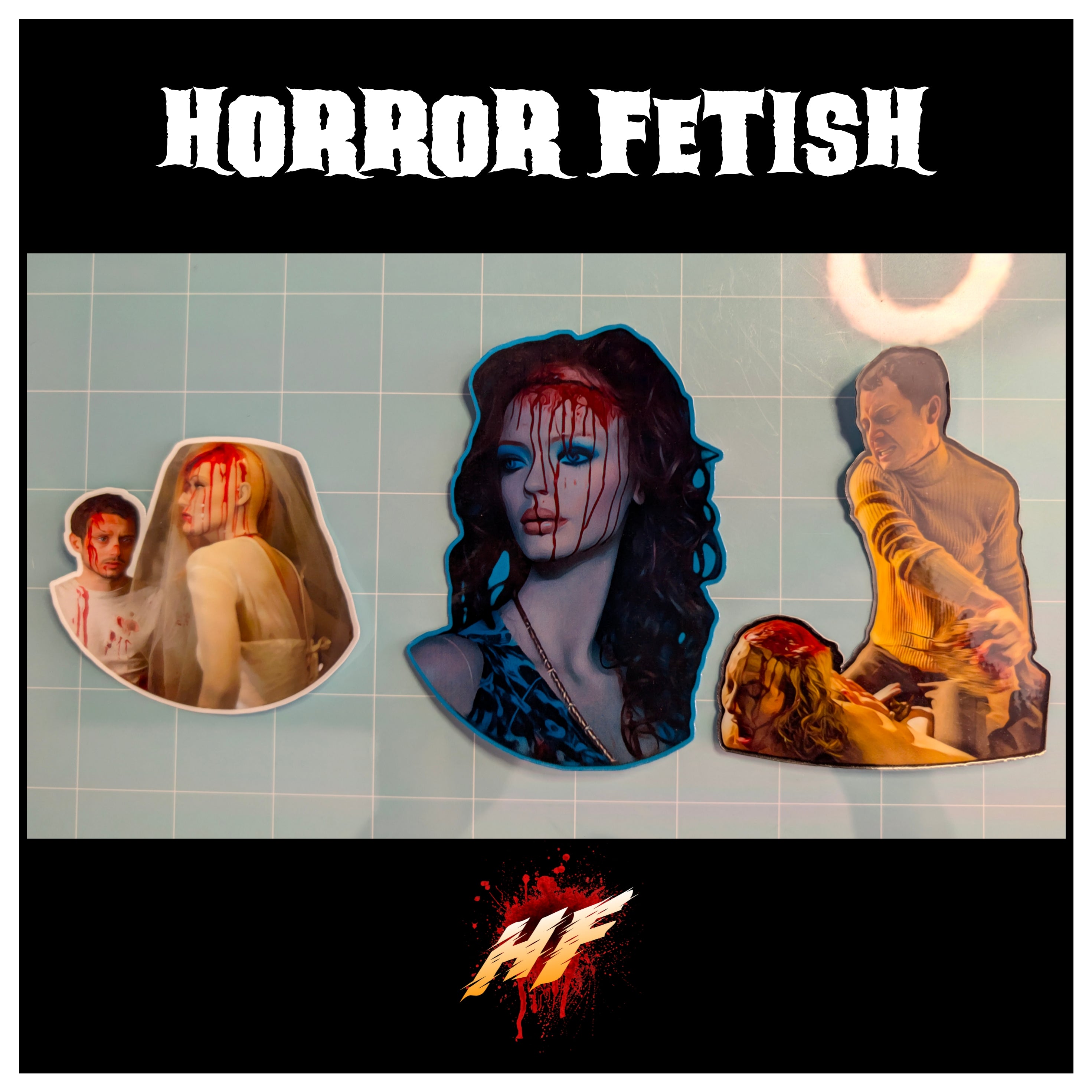 Maniac 2012 | Horror Die Cut Waterproof Laminated Sticker