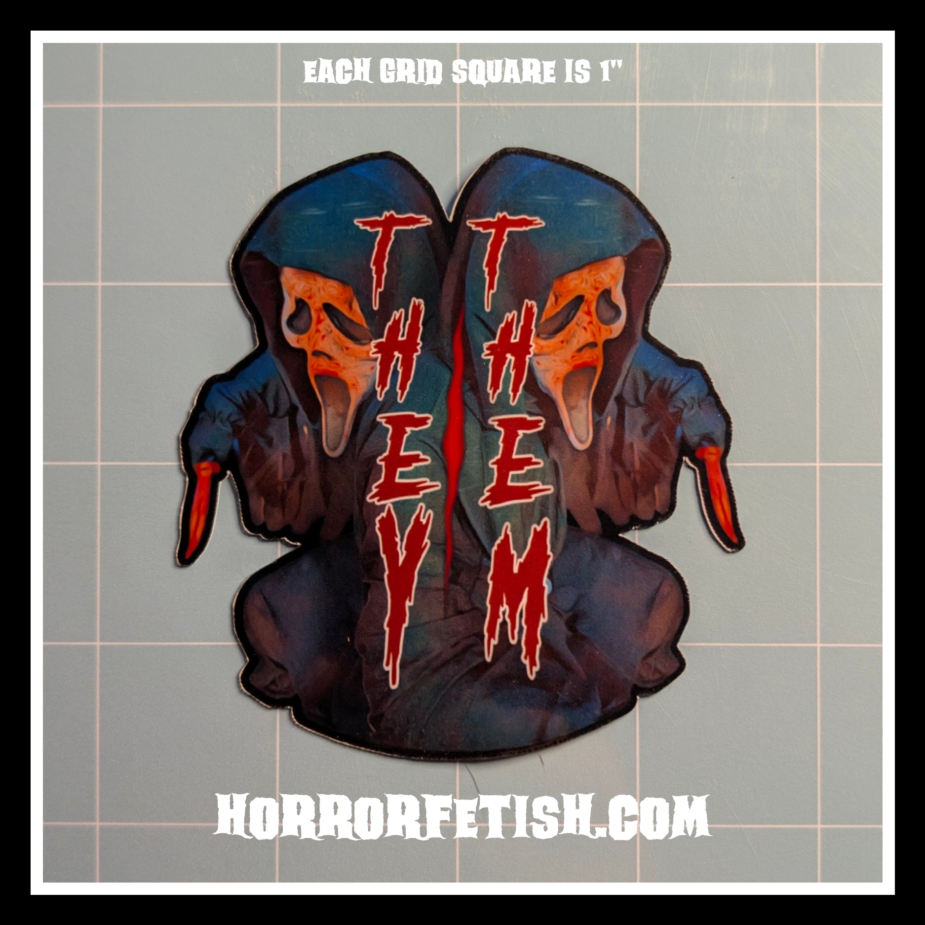 Ghostface Set 5 | 18+ Horror Cosplay Die Cut Waterproof Laminated Stickers