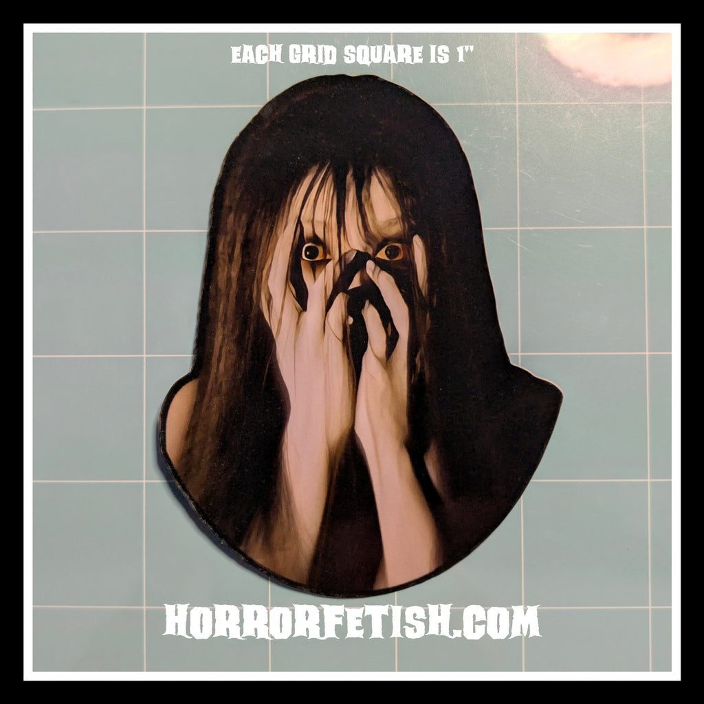 Asian Horror | Horror Die Cut Waterproof Laminated Sticker