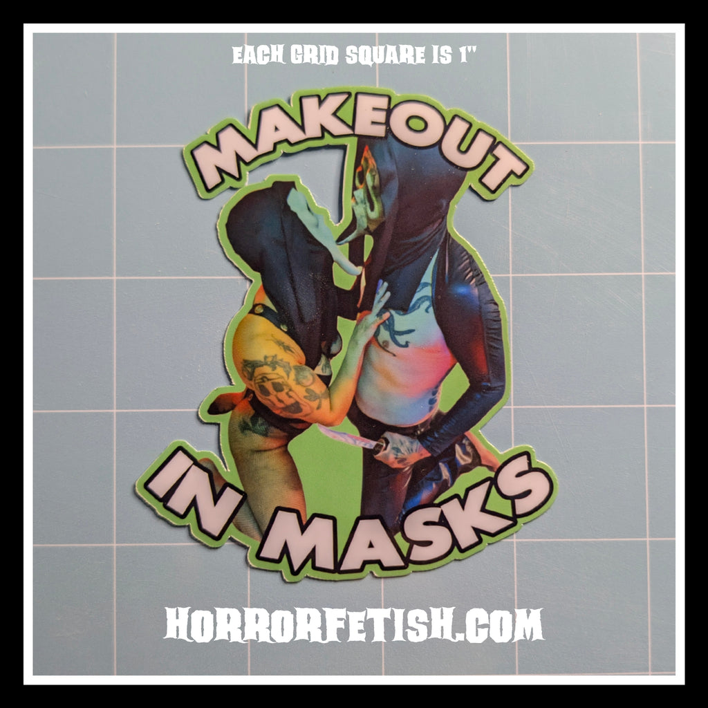 Ghostface Set 2 | 18+ Horror Cosplay Die Cut Waterproof Laminated Stickers