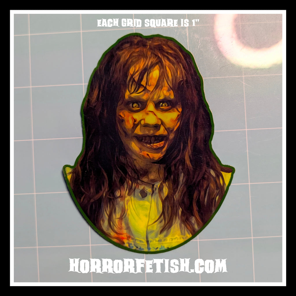 The Exorcist | Horror Die Cut Waterproof Laminated Sticker