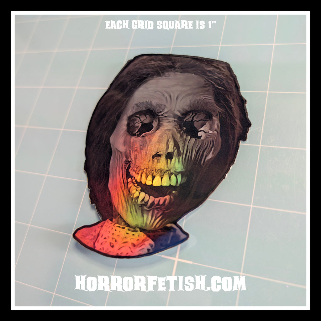 Psycho | Horror Die Cut Waterproof Laminated Sticker