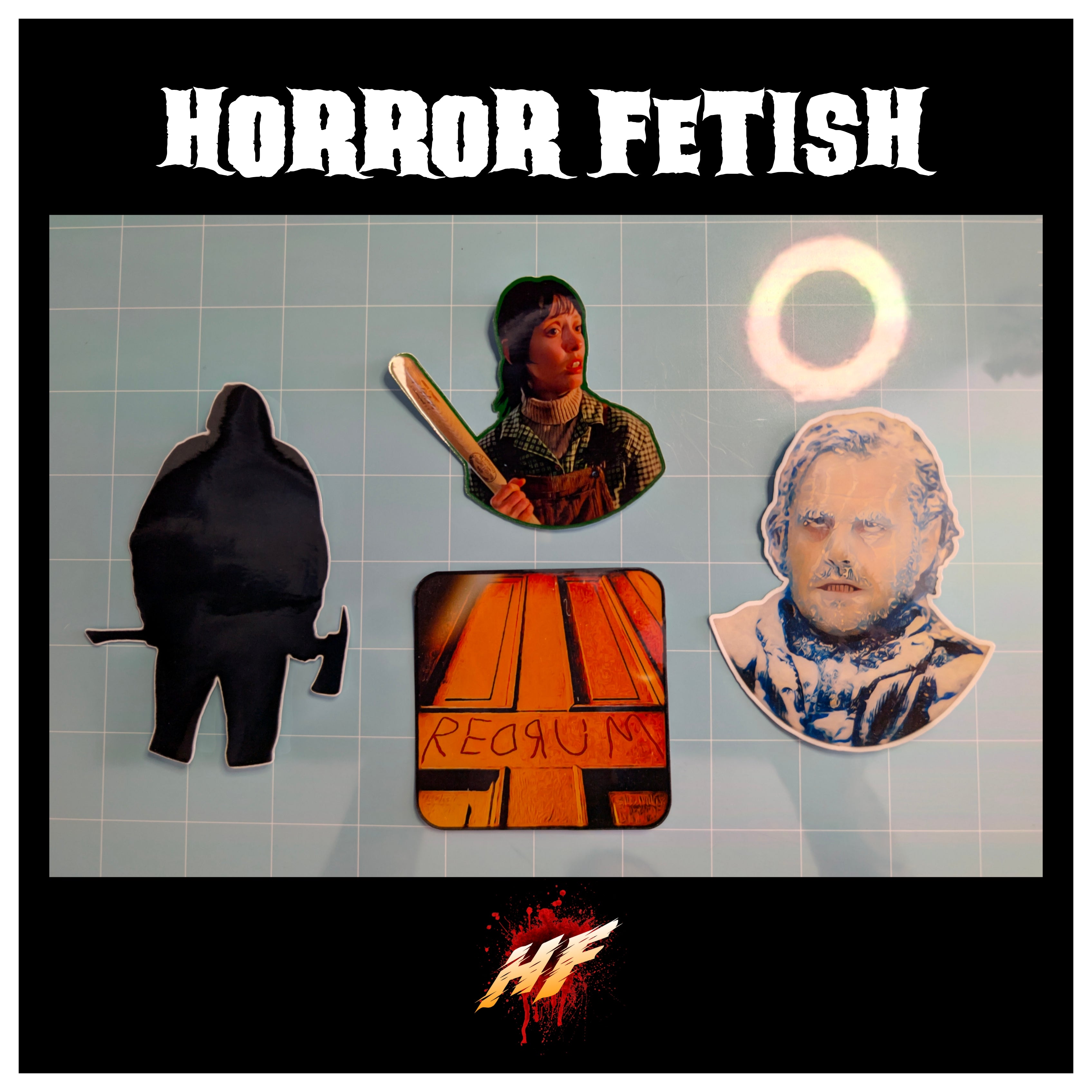 The Shining | Horror Die Cut Waterproof Laminated Sticker