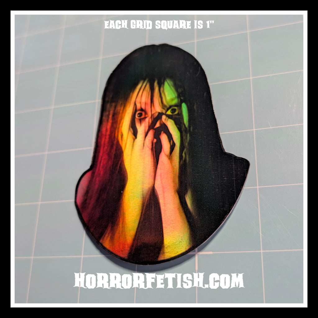 Asian Horror | Horror Die Cut Waterproof Laminated Sticker