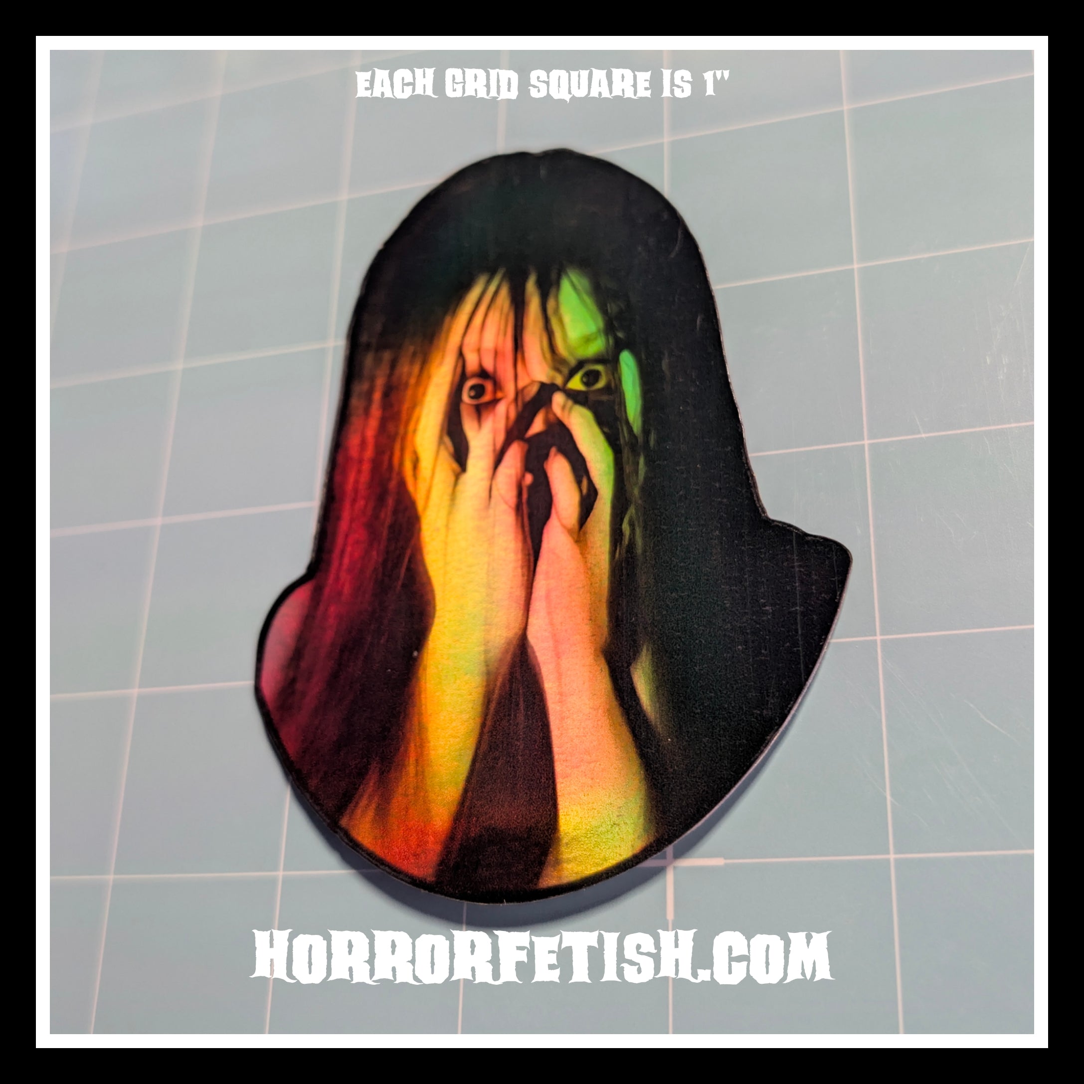 Asian Horror | Horror Die Cut Waterproof Laminated Sticker