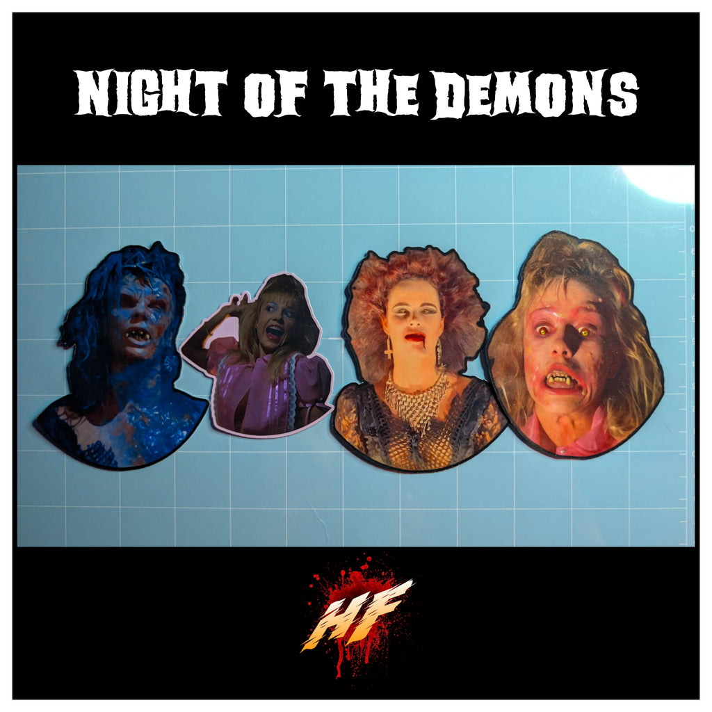 Night of the Demons | Horror Die Cut Waterproof Laminated Sticker