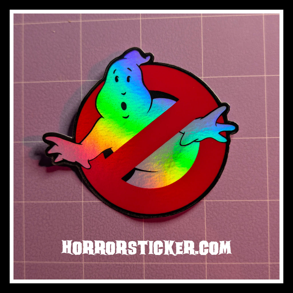Ghostbusters | Horror Die Cut Waterproof Laminated Sticker
