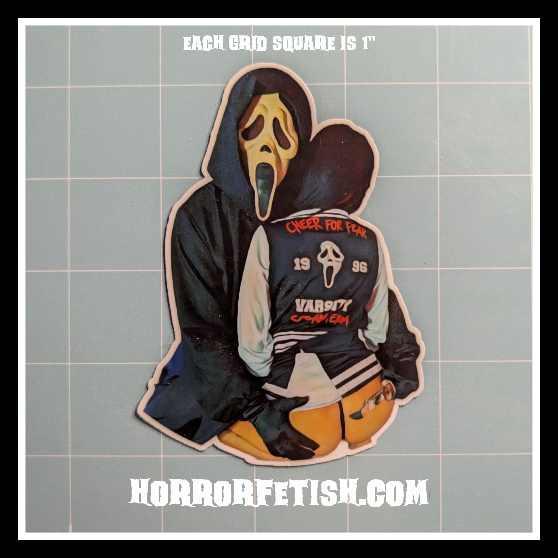 Ghostface Set 2 | 18+ Horror Cosplay Die Cut Waterproof Laminated Stickers