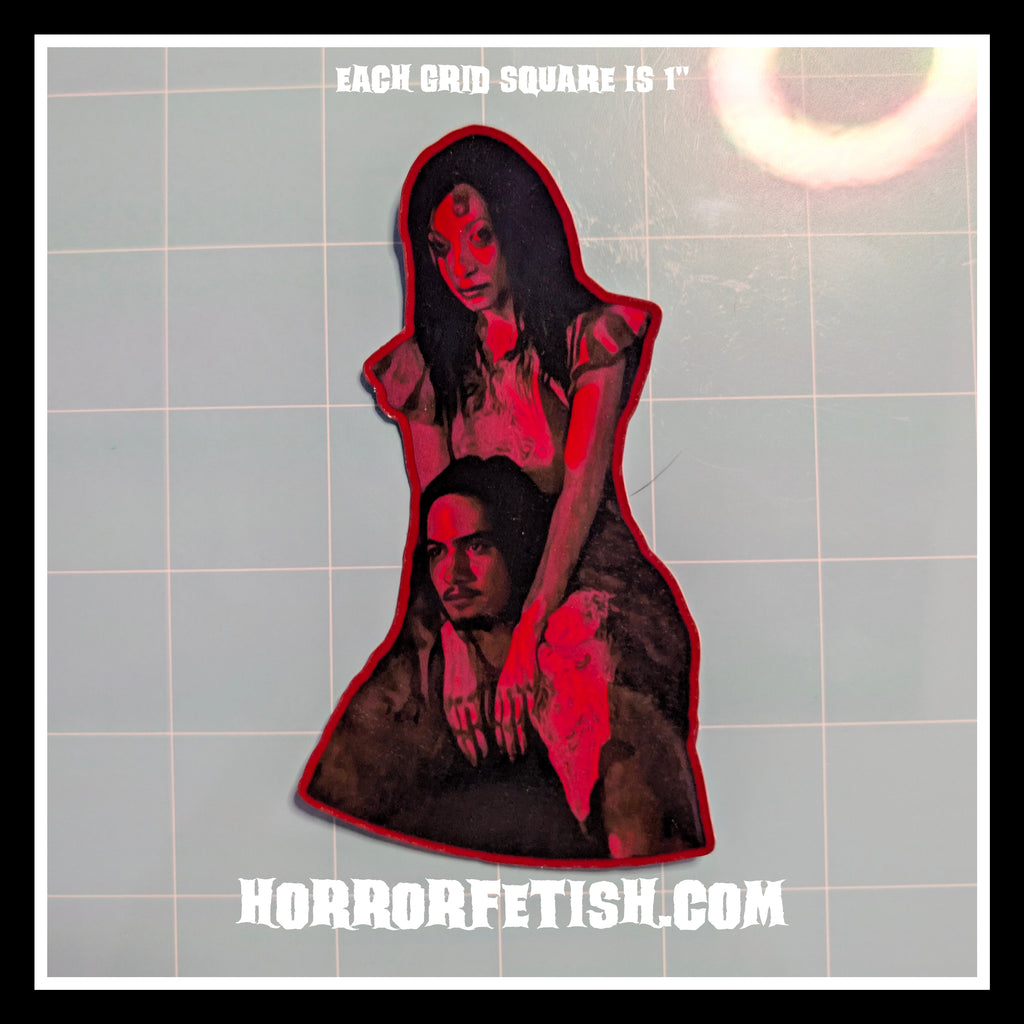 Asian Horror | Horror Die Cut Waterproof Laminated Sticker