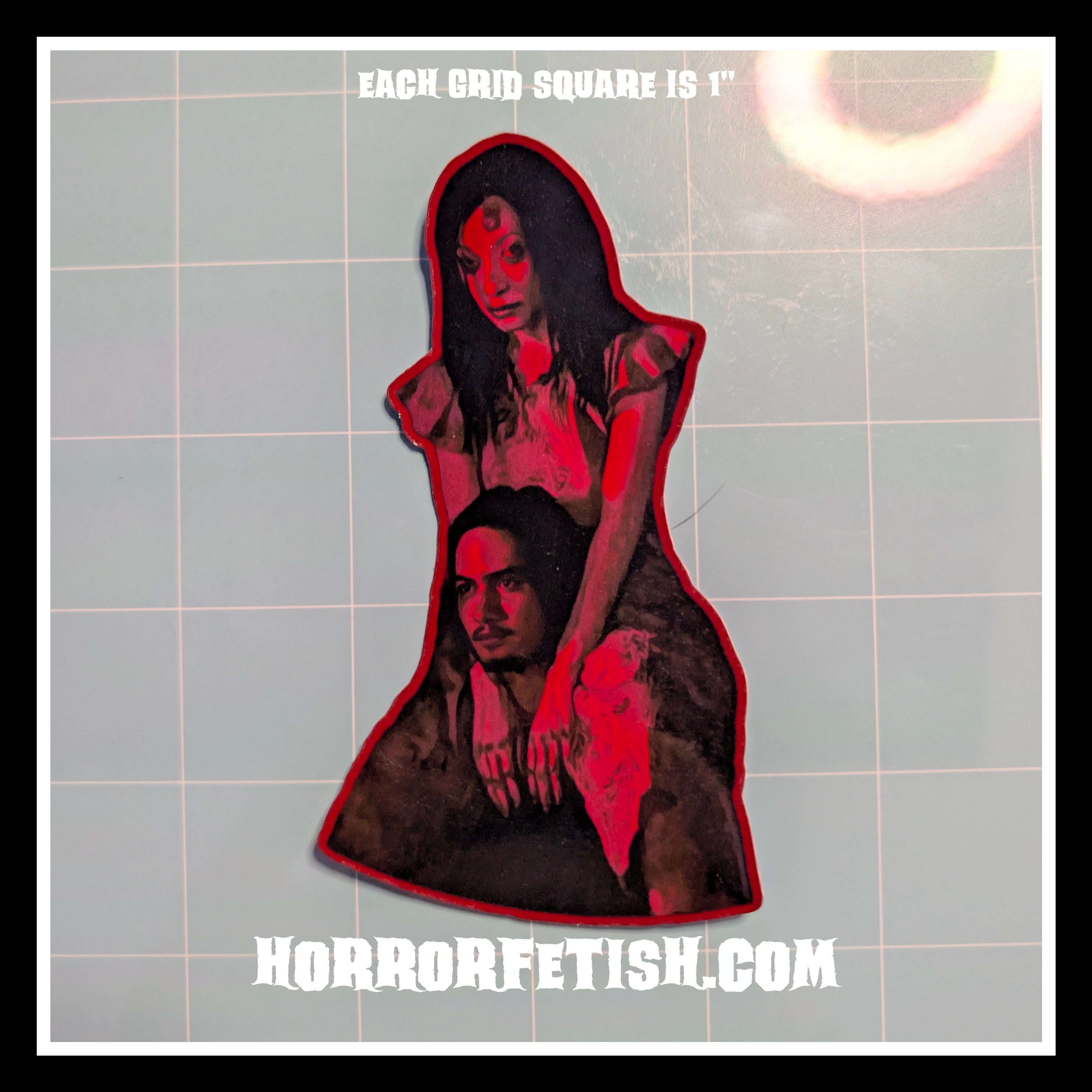 Asian Horror | Horror Die Cut Waterproof Laminated Sticker