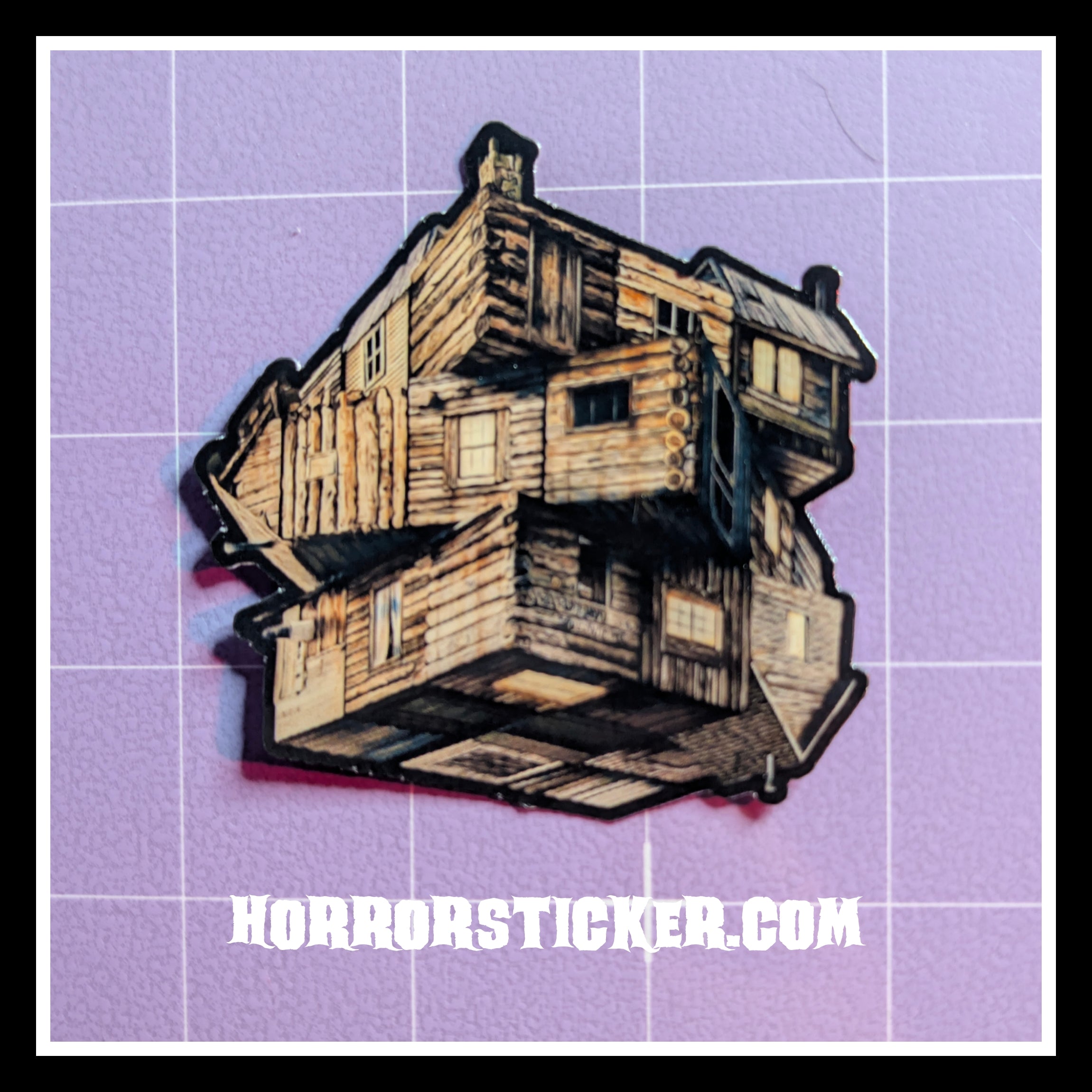 Cabin in the Woods | Horror Die Cut Waterproof Laminated Sticker