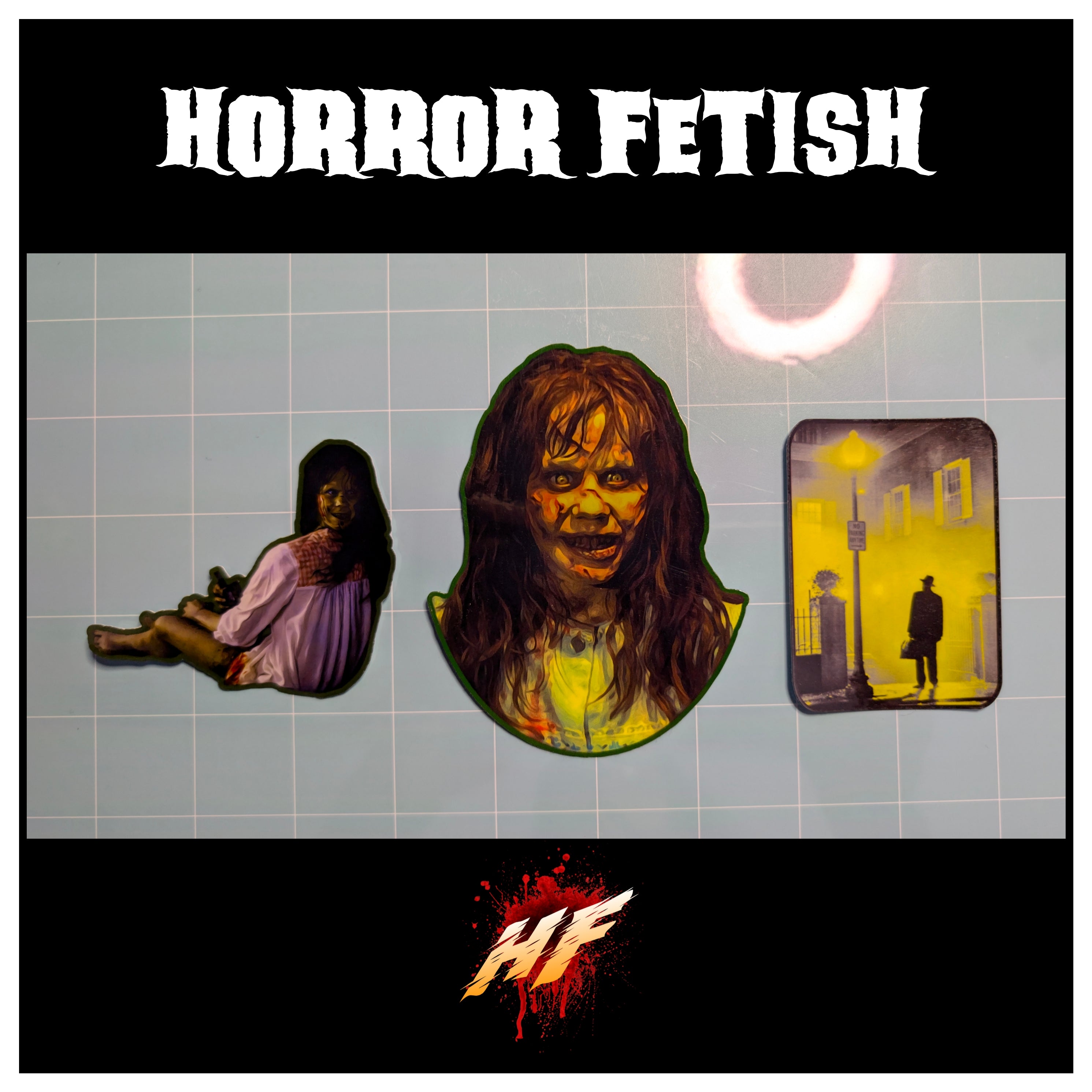 The Exorcist | Horror Die Cut Waterproof Laminated Sticker