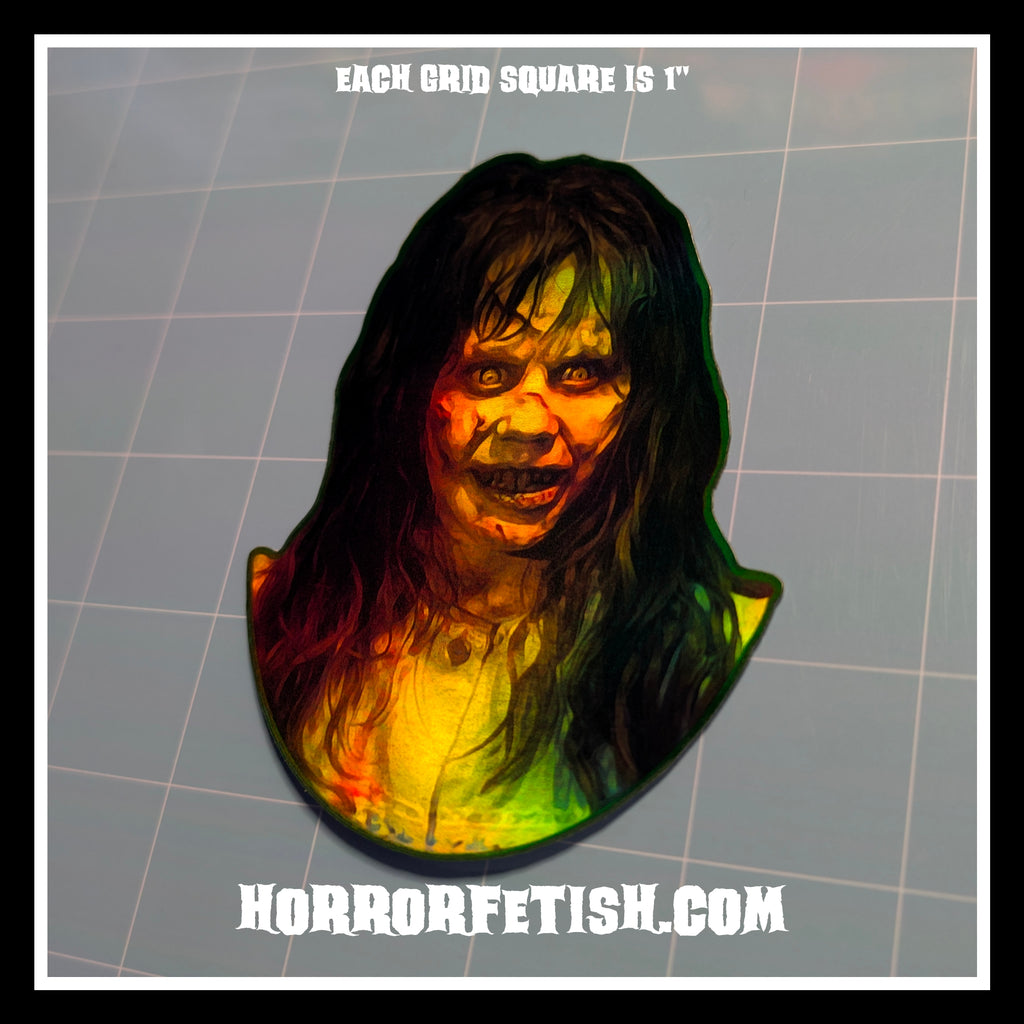 The Exorcist | Horror Die Cut Waterproof Laminated Sticker