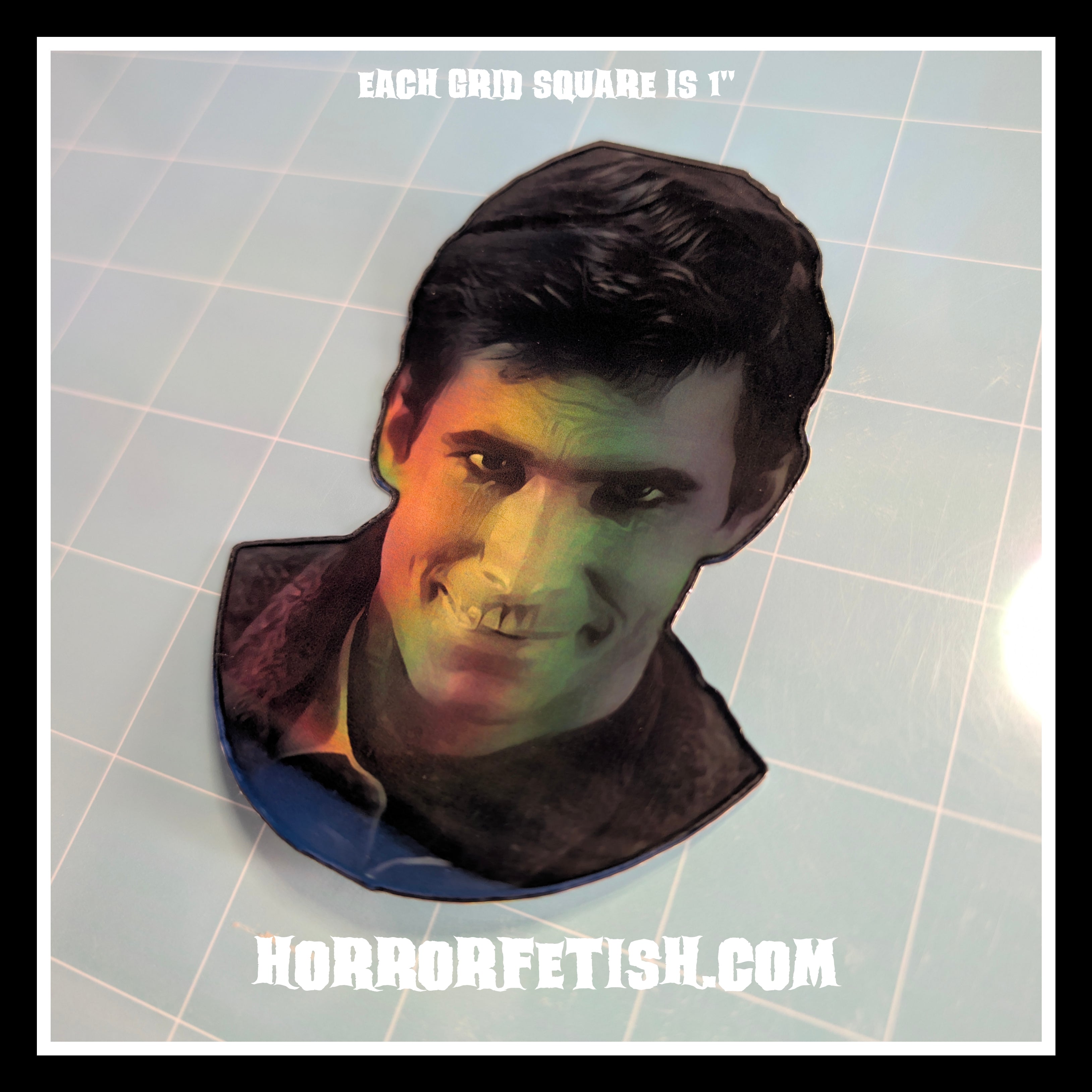 Psycho | Horror Die Cut Waterproof Laminated Sticker