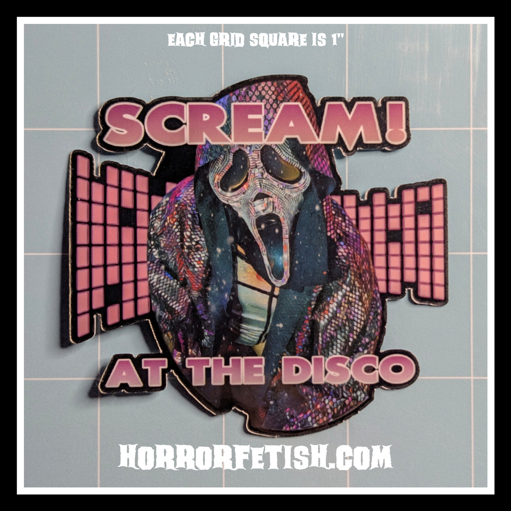 Ghostface Set 5 | 18+ Horror Cosplay Die Cut Waterproof Laminated Stickers