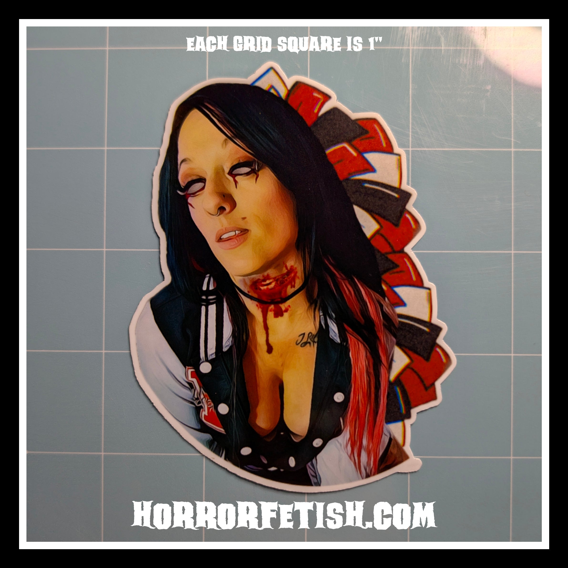 Sexy Women | 18+ Horror Cosplay Die Cut Waterproof Laminated Stickers